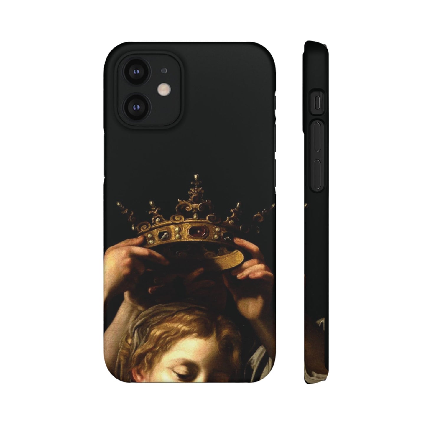 Crown by Bartolomeo Cavarozzi 1620 iPhone Case Renaissance Queen Aesthetic