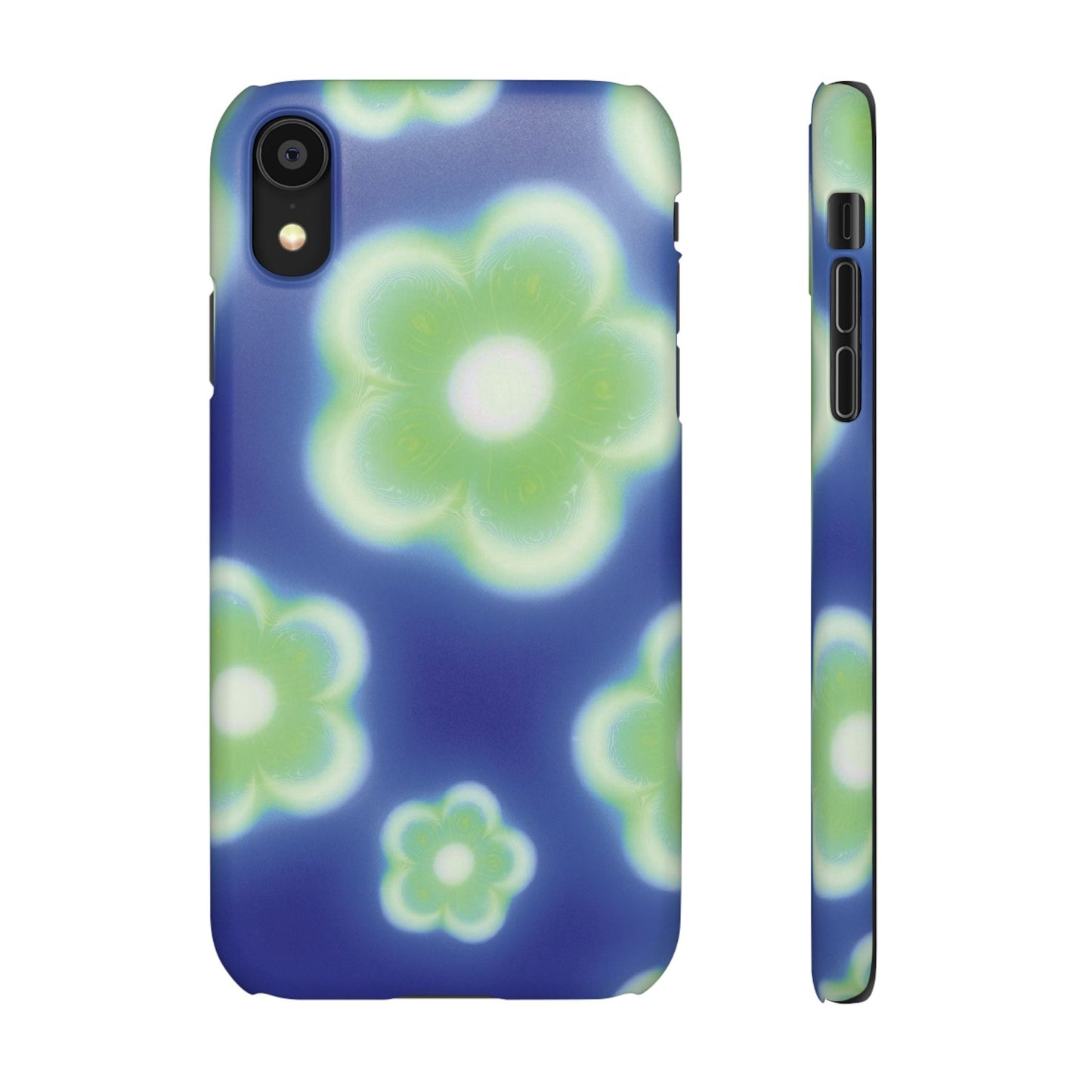 NEON FLOWER PHONE CASE