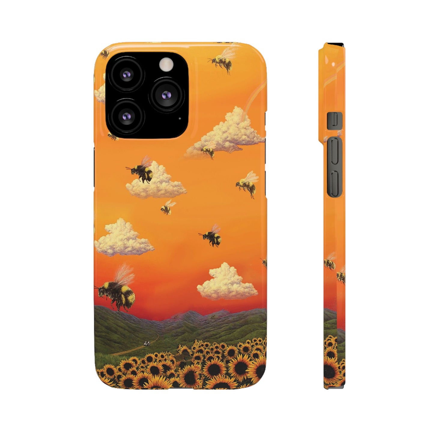 BEES IN THE SKY PHONE CASE DESIGN