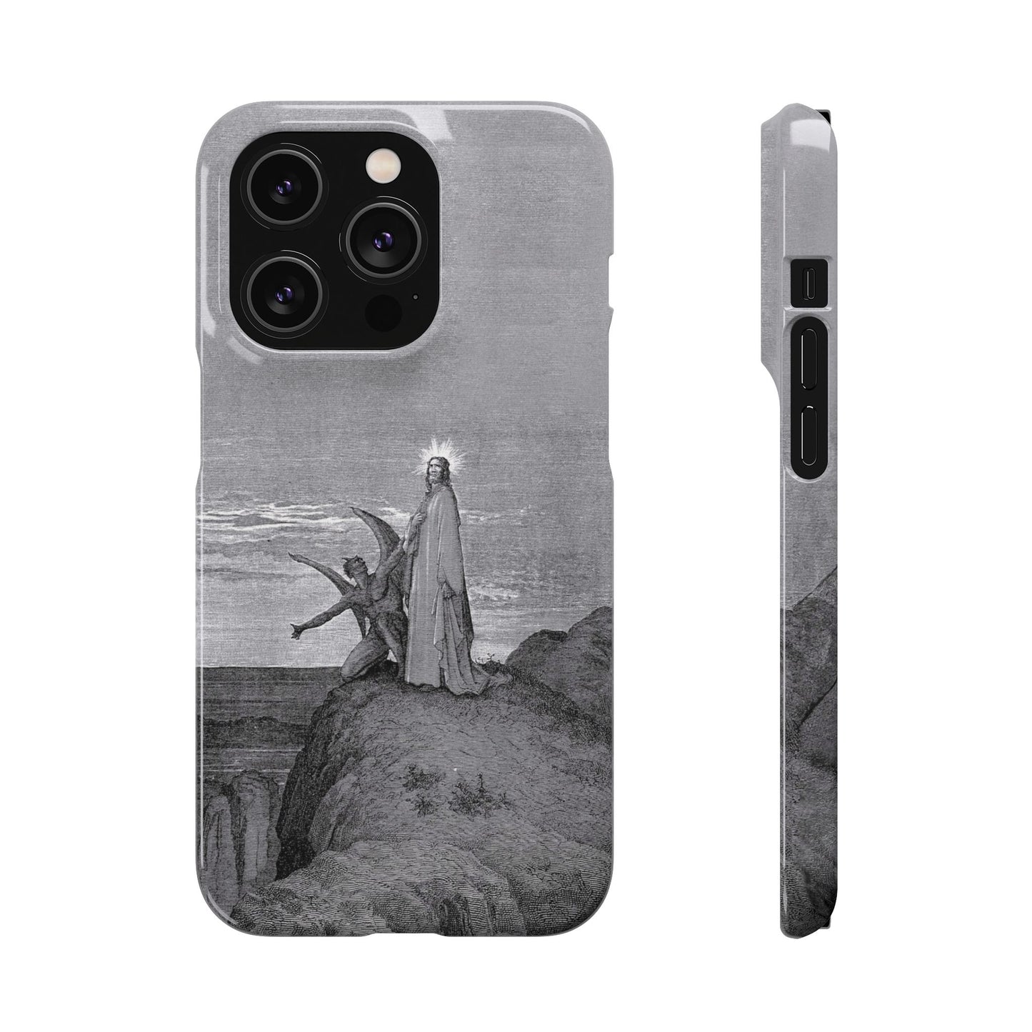 Original Temptation Of Christ Phone Case