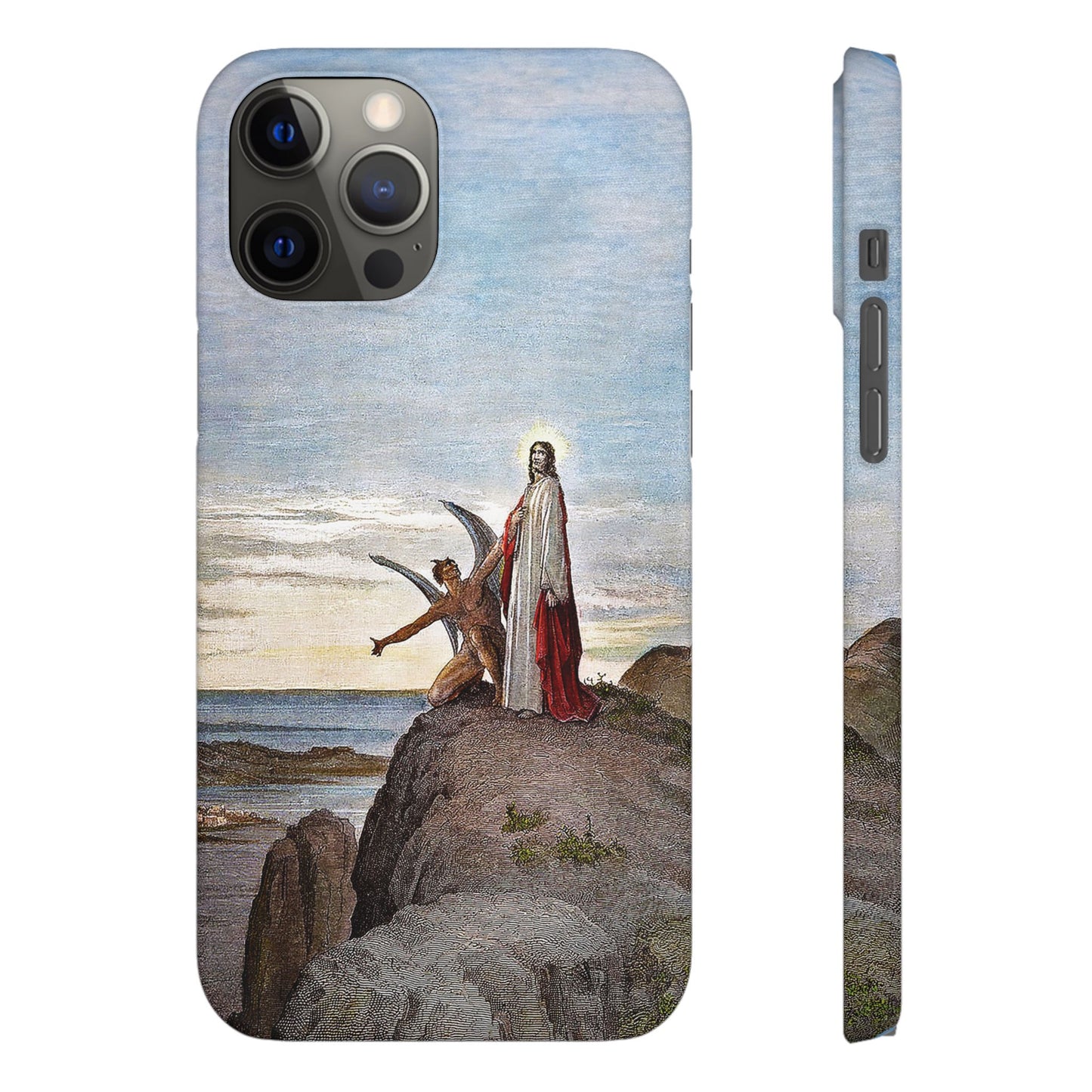 Temptation Of Christ Phone Case