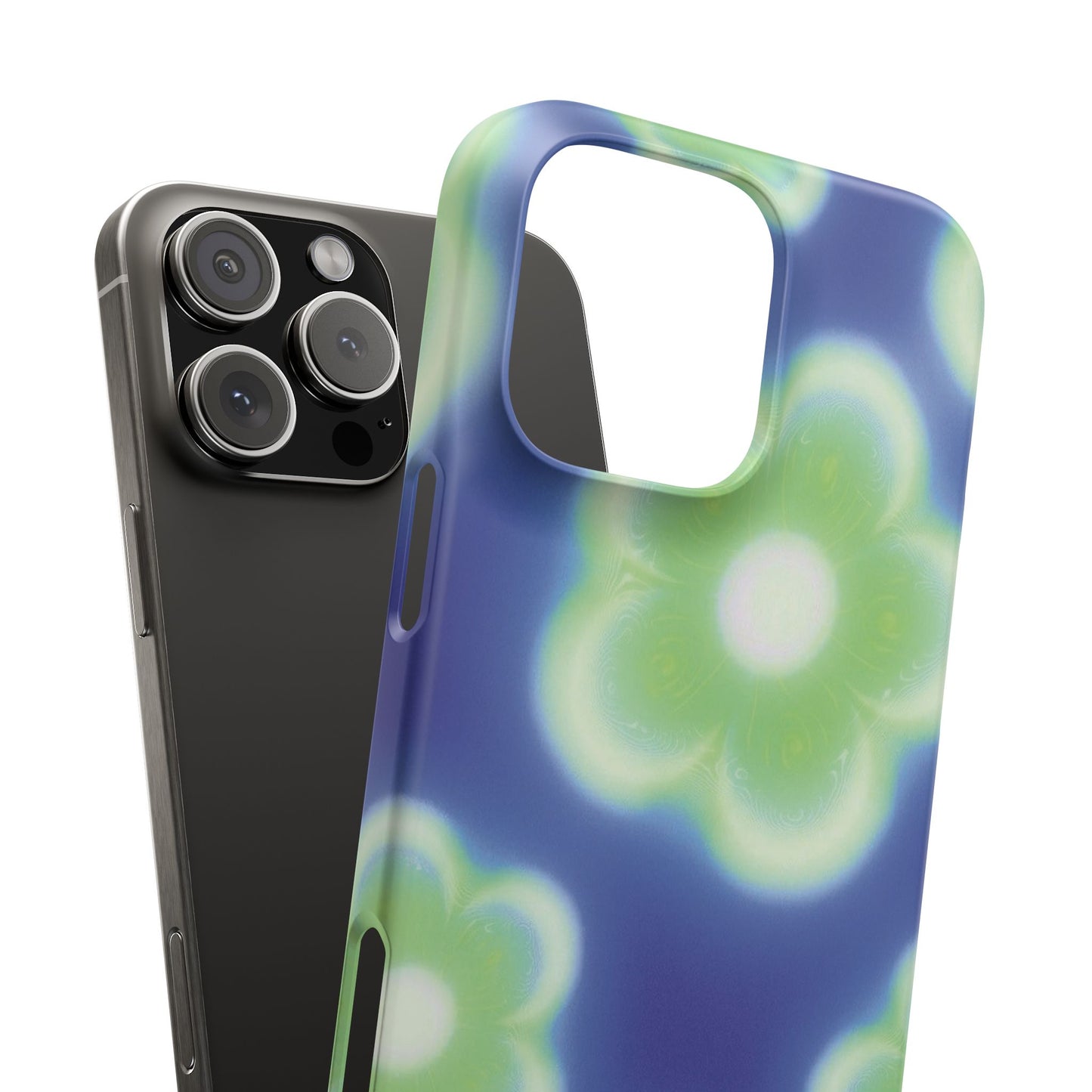 NEON FLOWER PHONE CASE