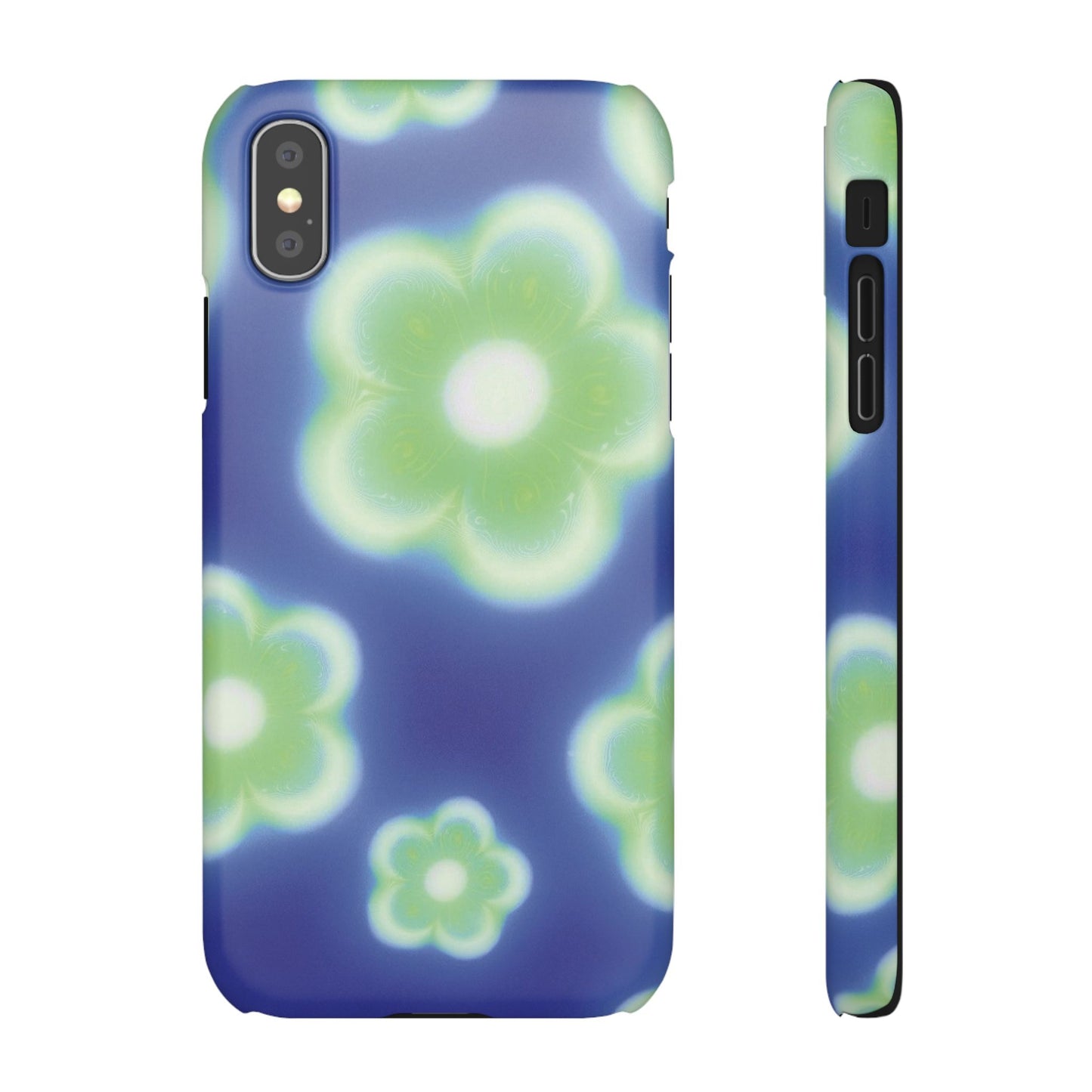 NEON FLOWER PHONE CASE