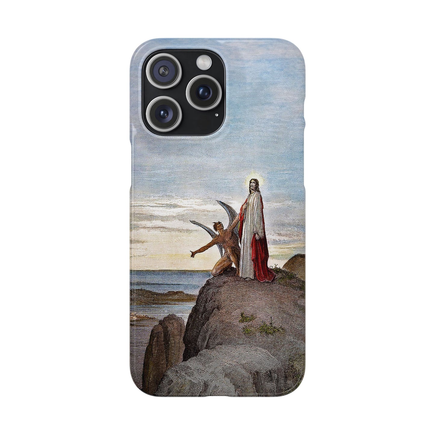 Temptation Of Christ Phone Case