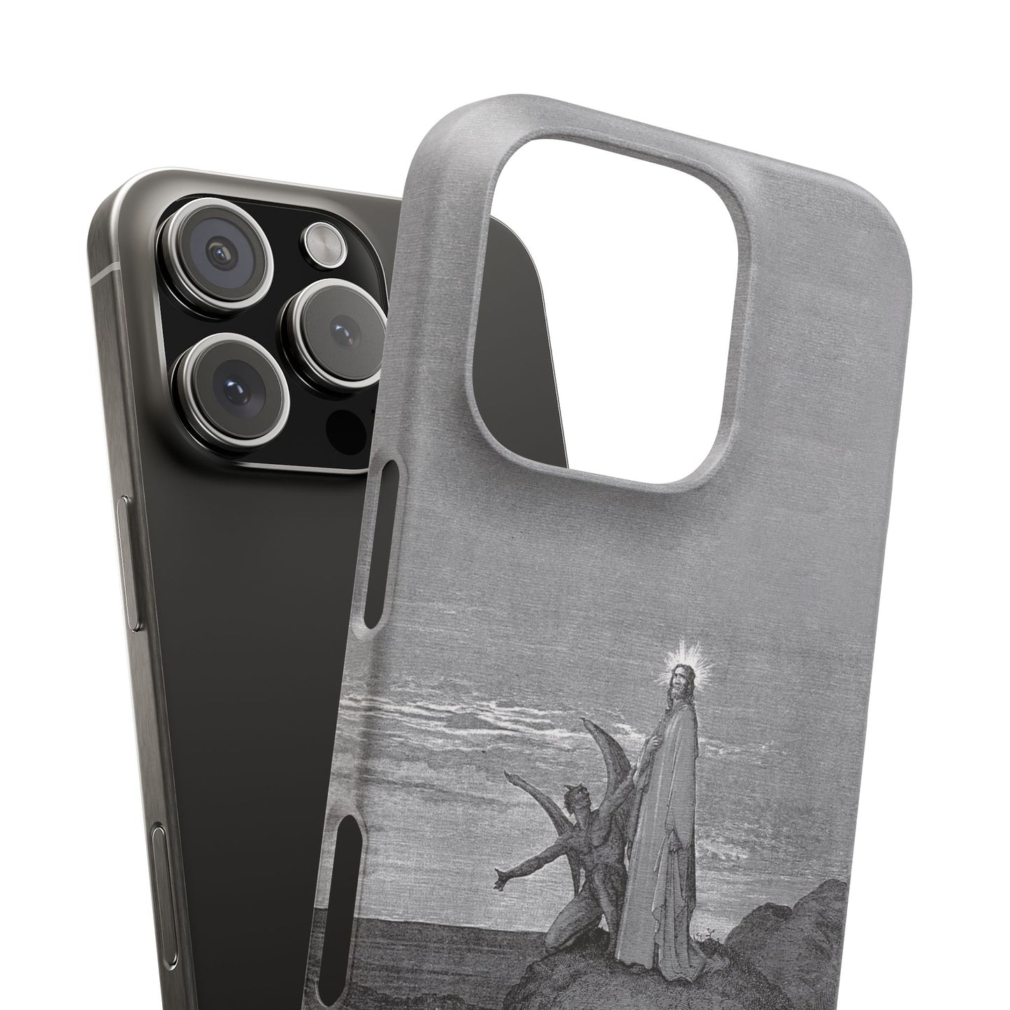 Original Temptation Of Christ Phone Case