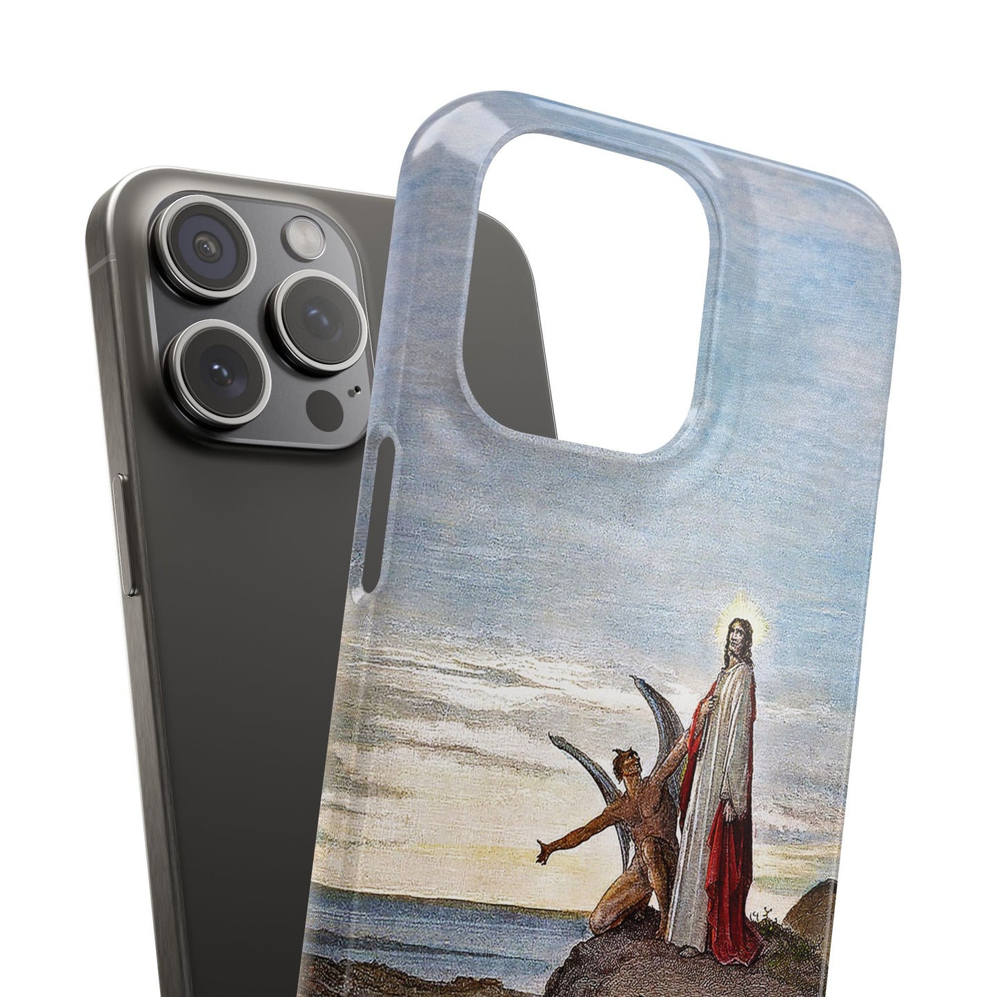 Temptation Of Christ Phone Case