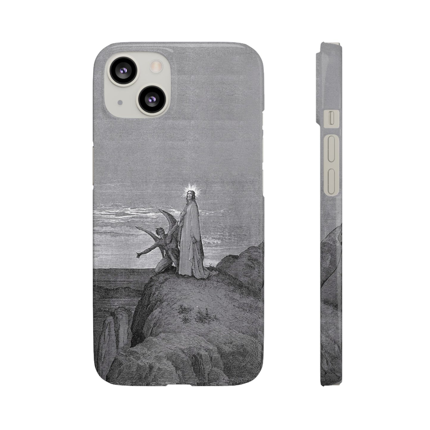 Original Temptation Of Christ Phone Case
