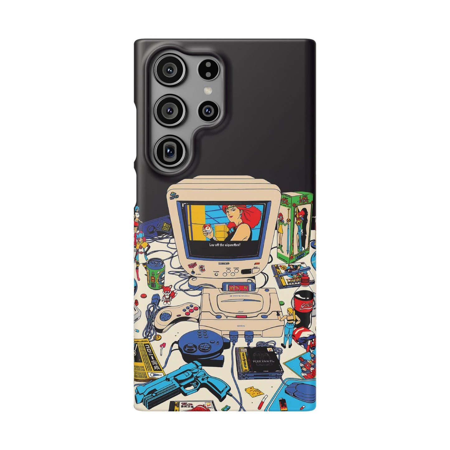 Sega Consoles Illustrated Case Design
