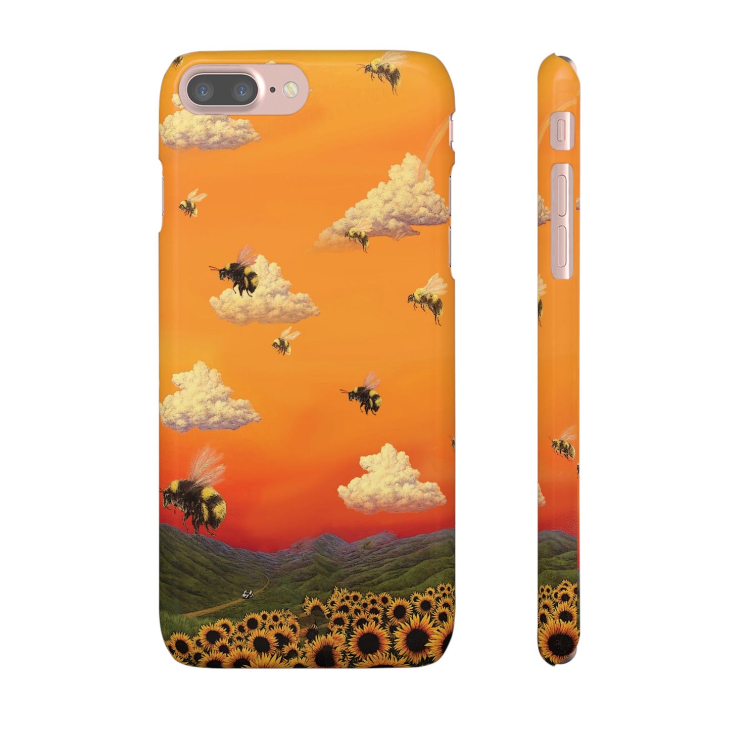 BEES IN THE SKY PHONE CASE DESIGN