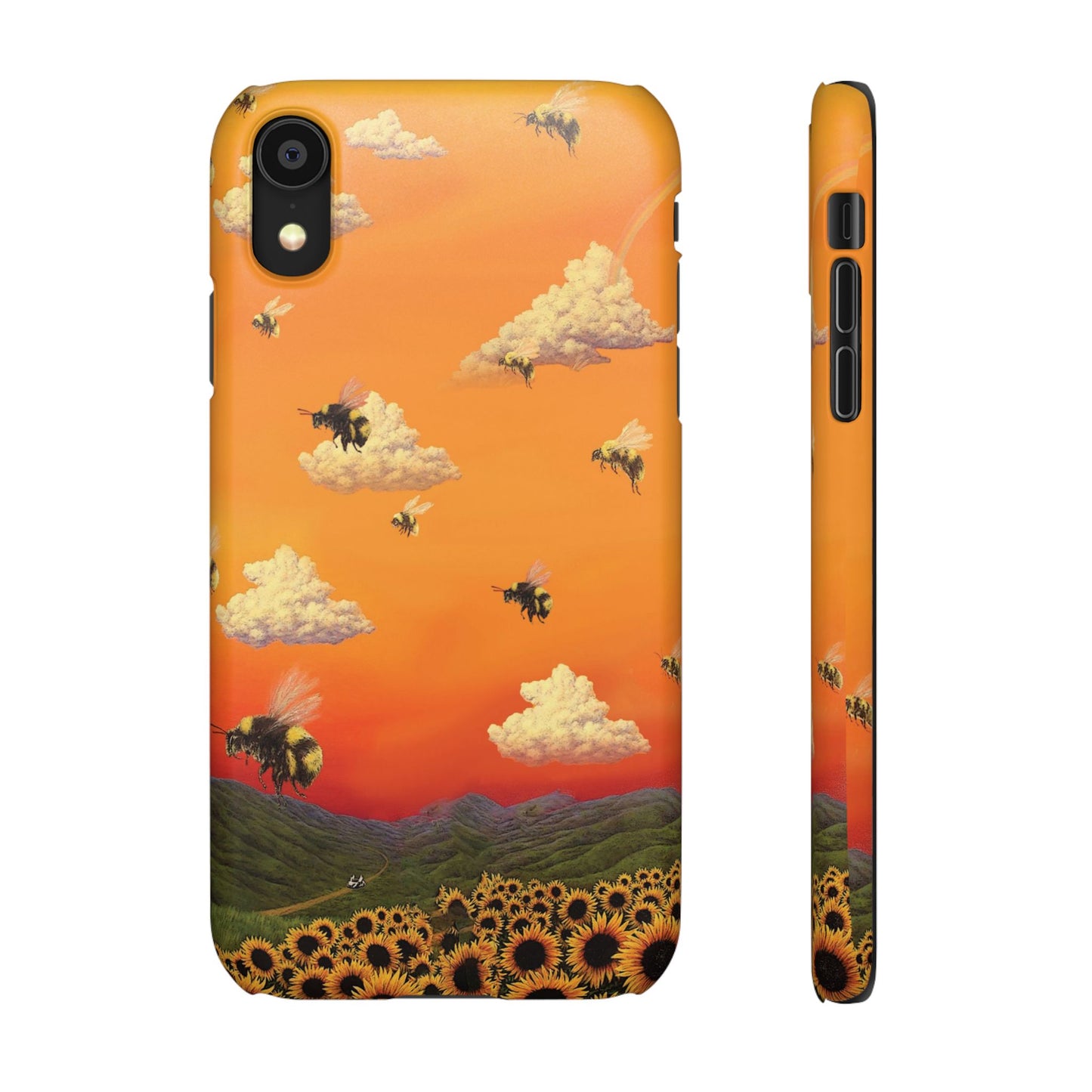 BEES IN THE SKY PHONE CASE DESIGN