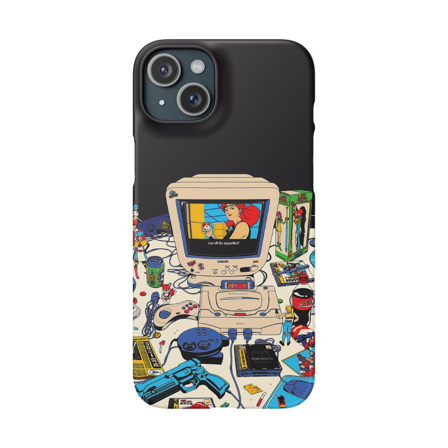 Sega Consoles Illustrated Case Design