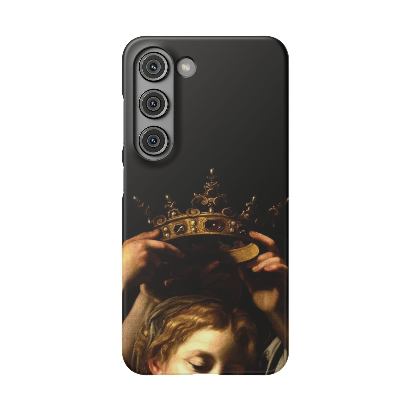 Crown by Bartolomeo Cavarozzi 1620 iPhone Case Renaissance Queen Aesthetic
