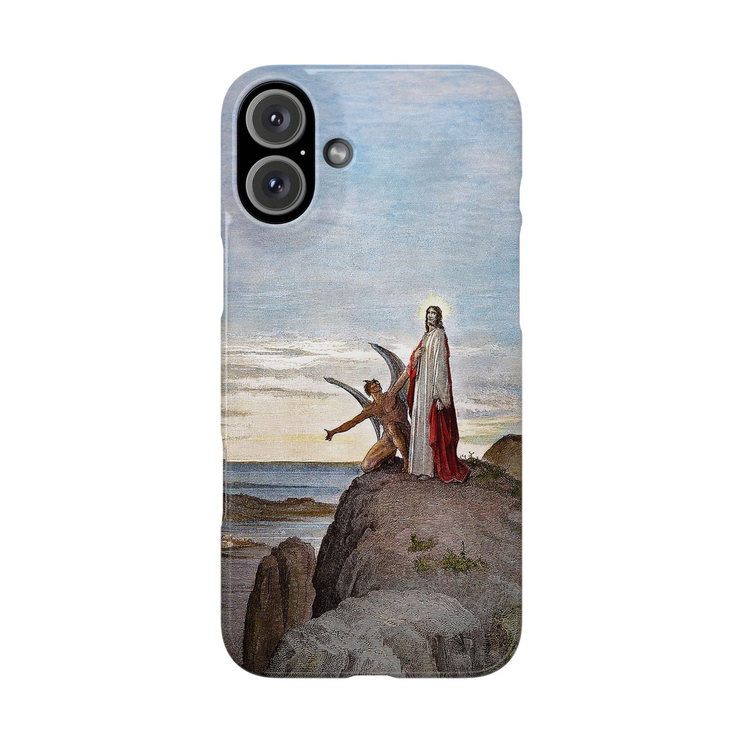Temptation Of Christ Phone Case