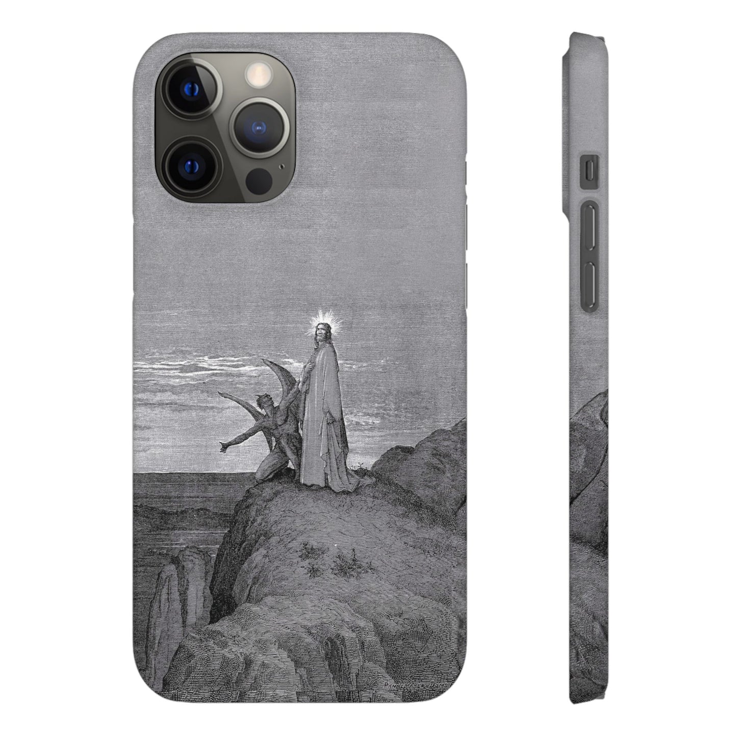 Original Temptation Of Christ Phone Case