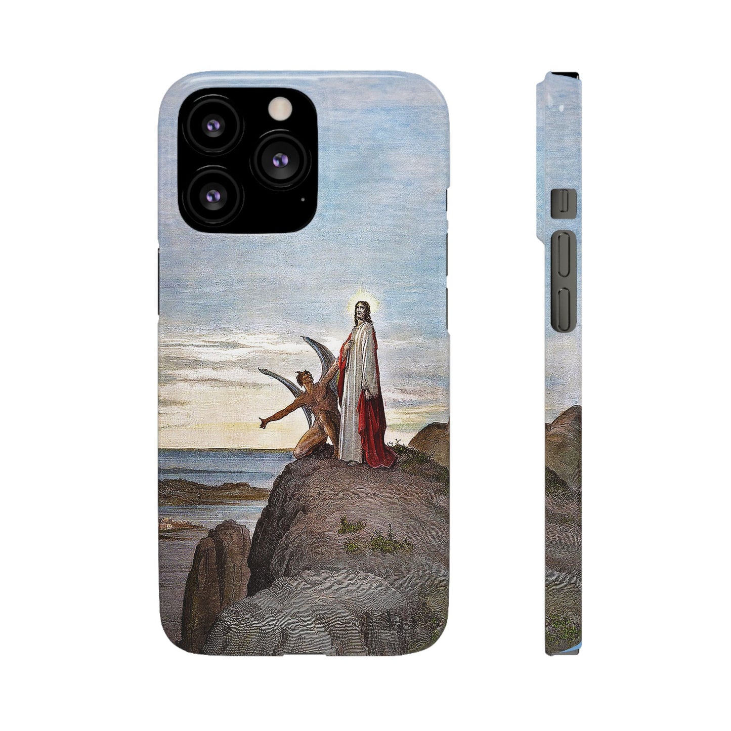 Temptation Of Christ Phone Case