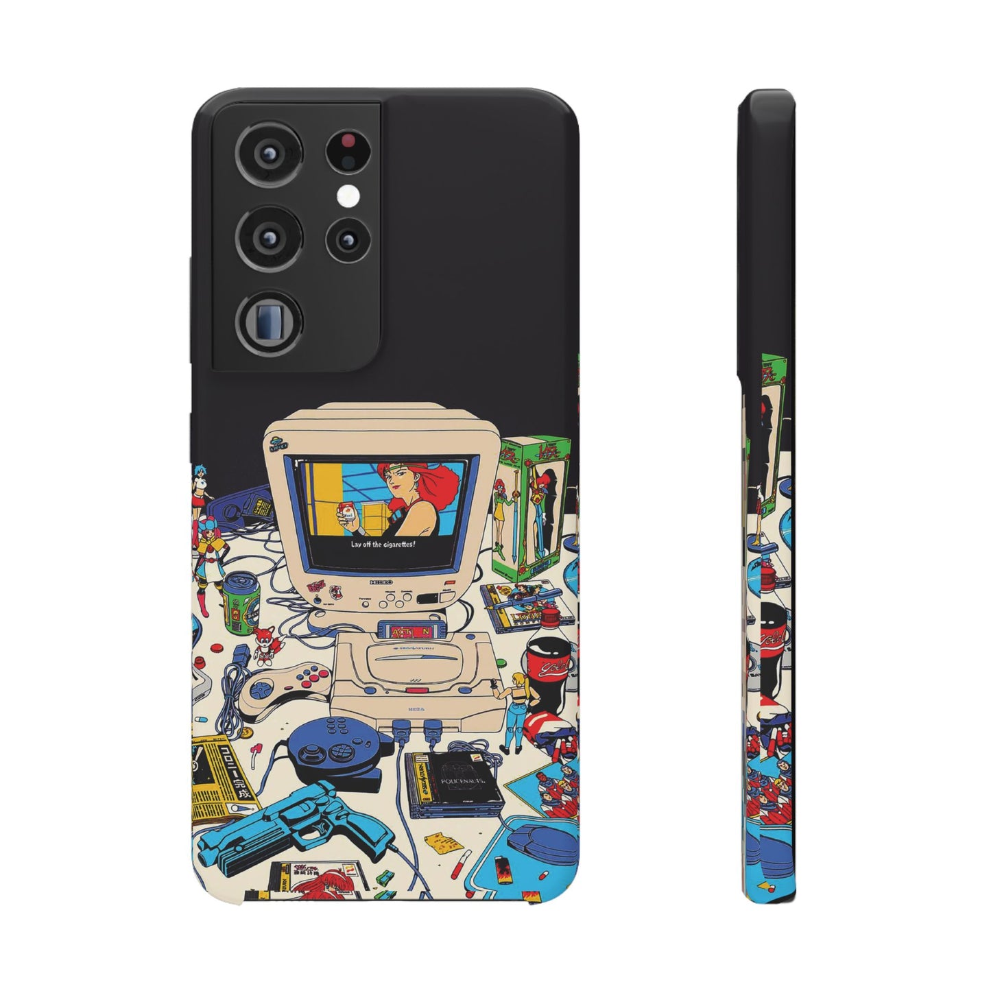 Sega Consoles Illustrated Case Design