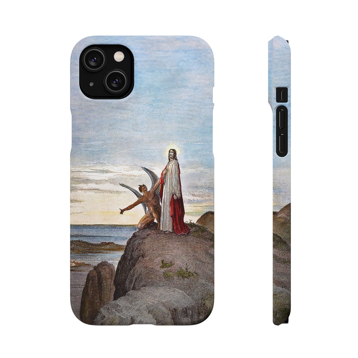 Temptation Of Christ Phone Case