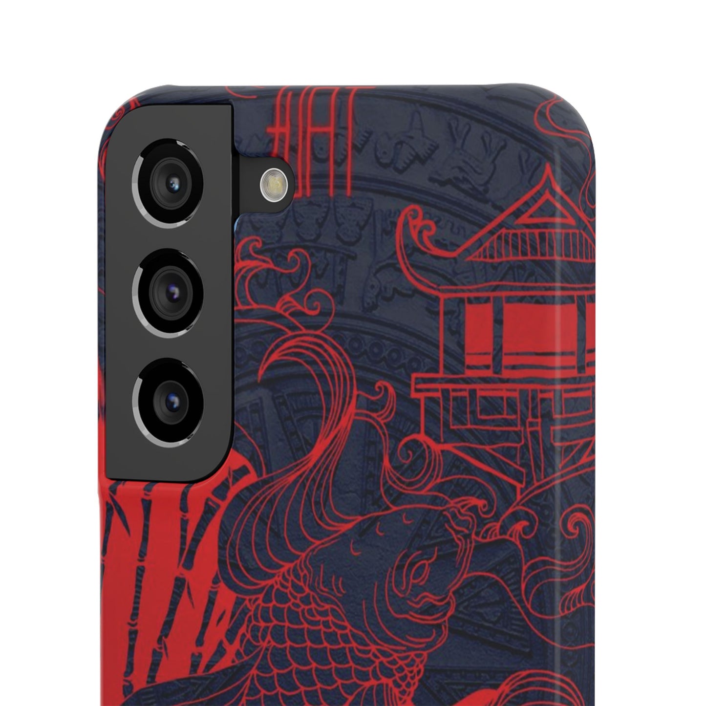 Crimson Koi Fish  – Luxury Phone Case
