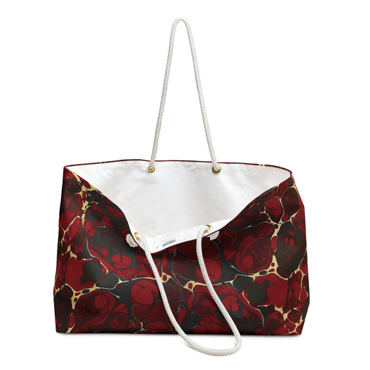 The Red Philosopher’s Stone Tote Weekender Bag