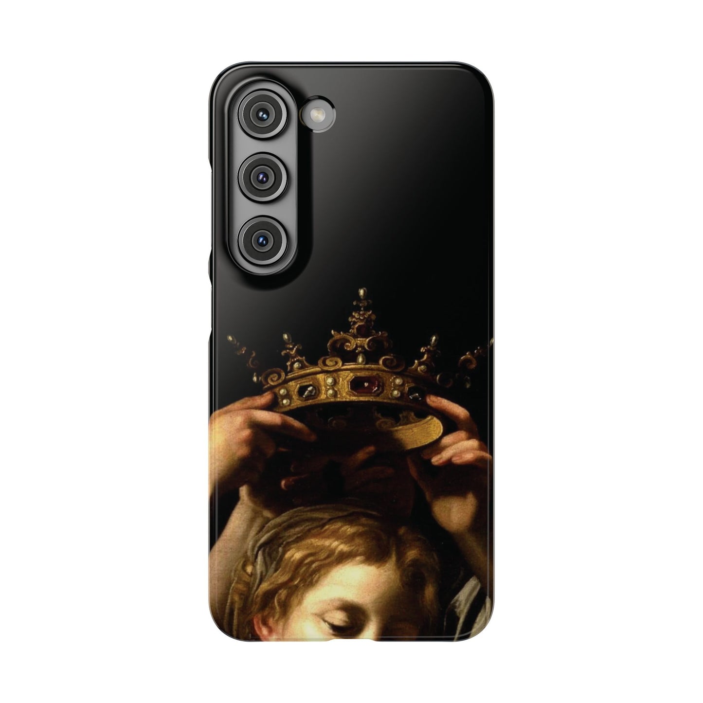 Crown by Bartolomeo Cavarozzi 1620 iPhone Case Renaissance Queen Aesthetic