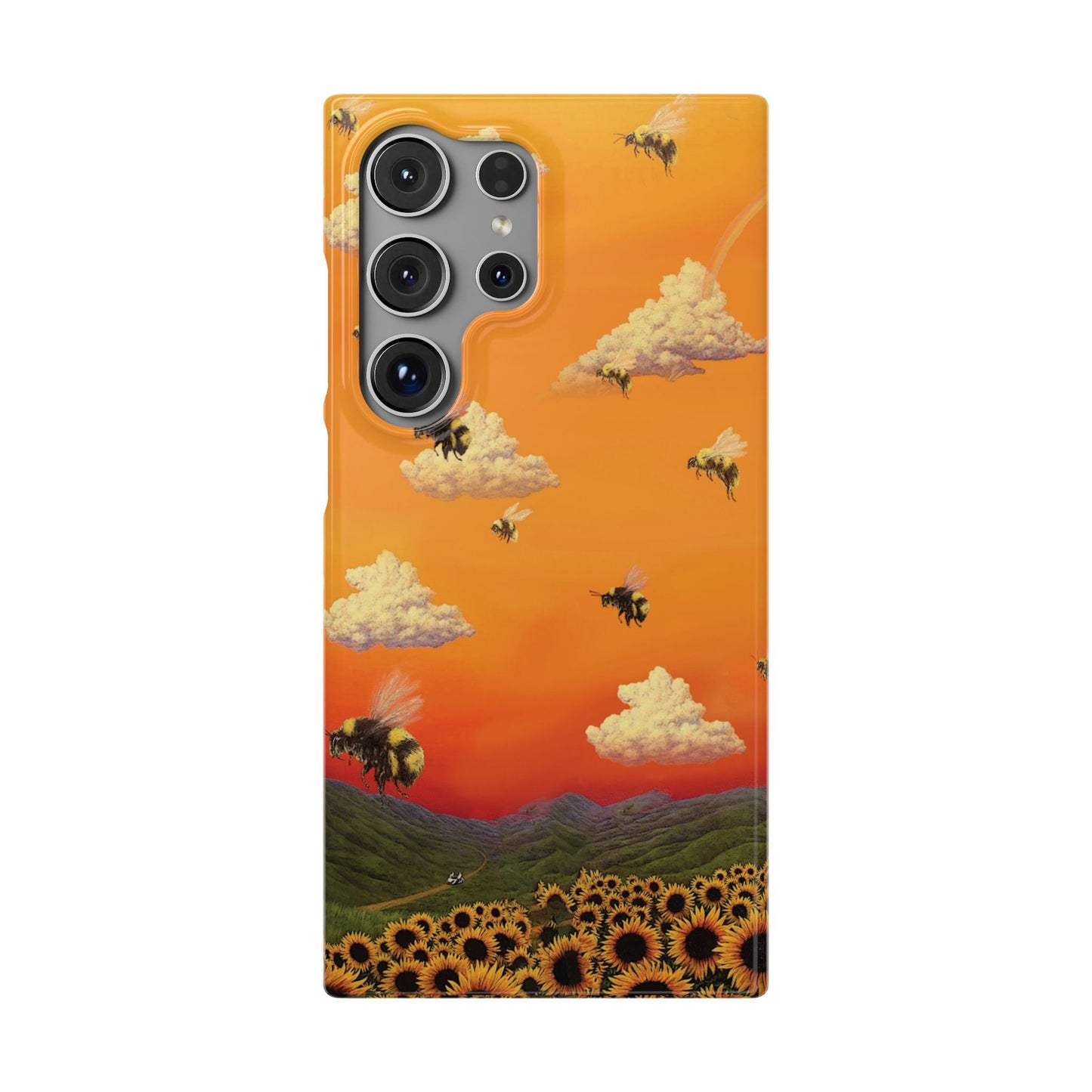 BEES IN THE SKY PHONE CASE DESIGN