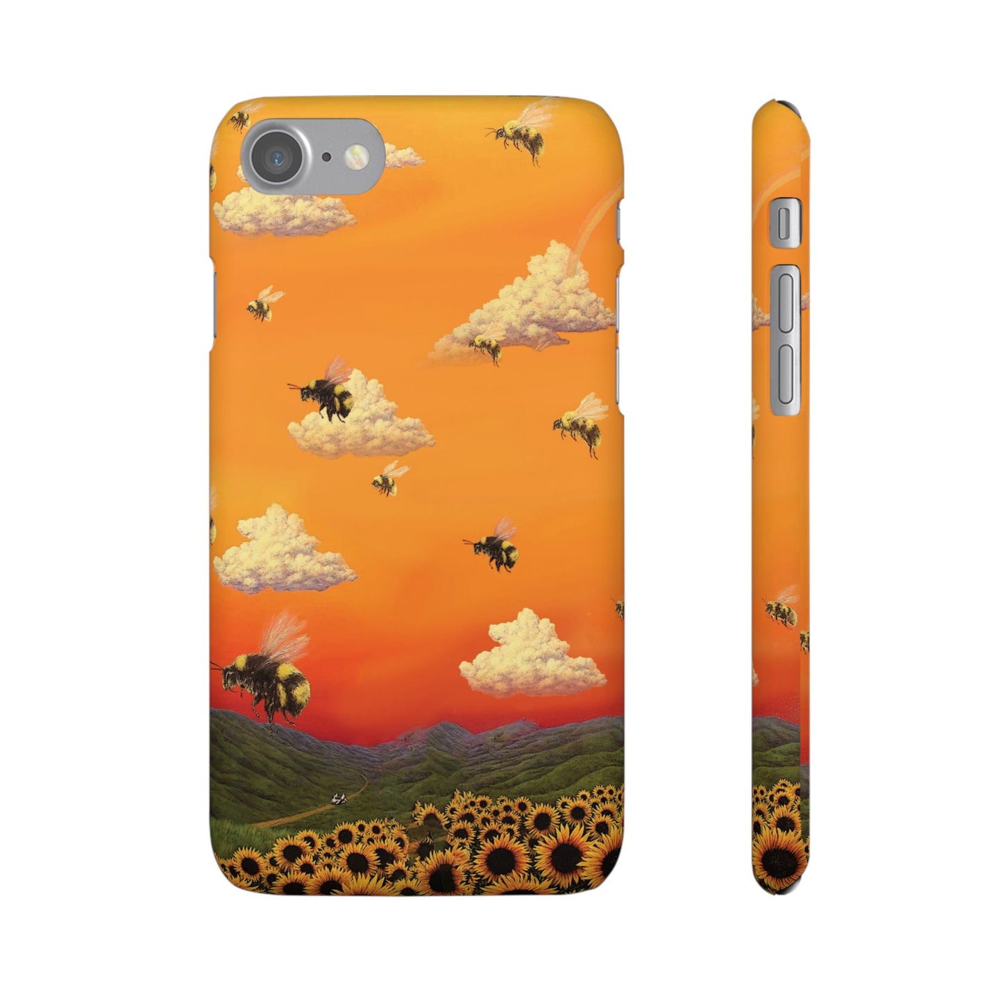 BEES IN THE SKY PHONE CASE DESIGN