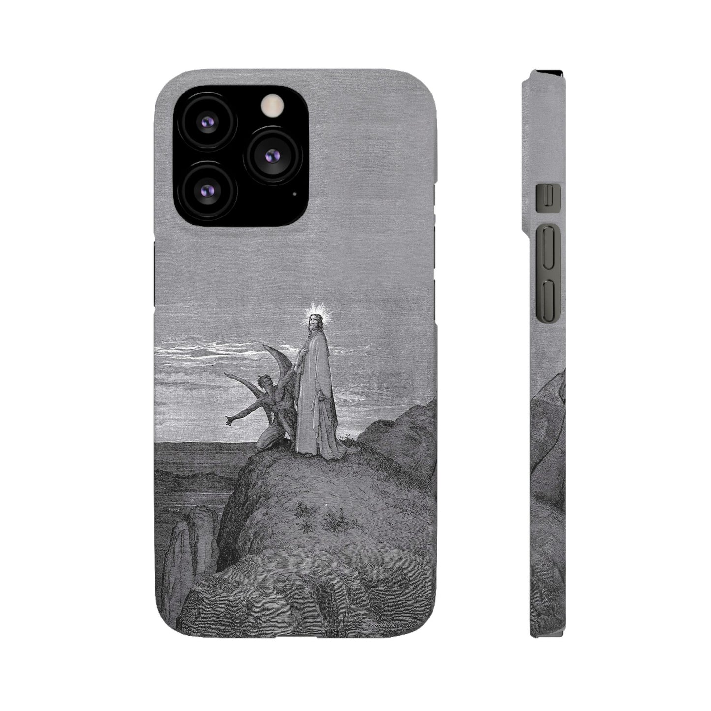 Original Temptation Of Christ Phone Case