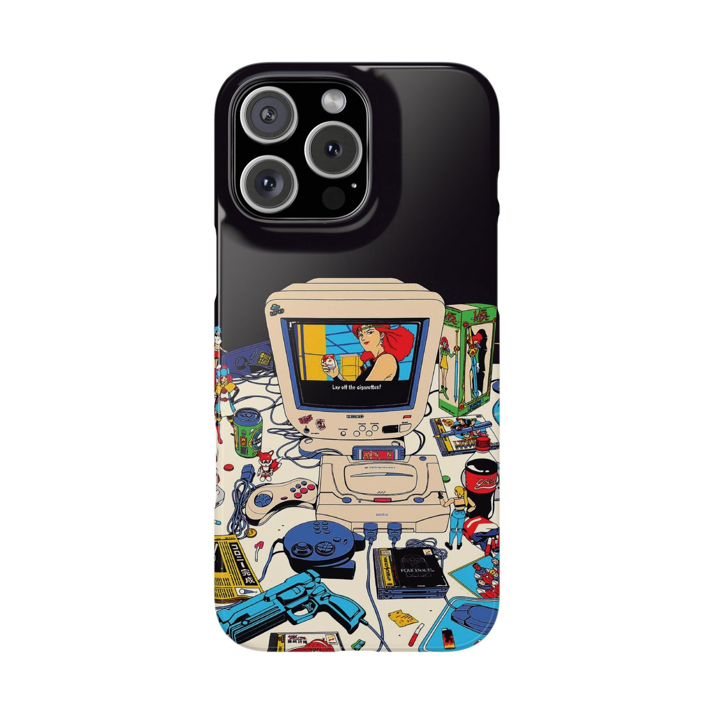 Sega Consoles Illustrated Case Design