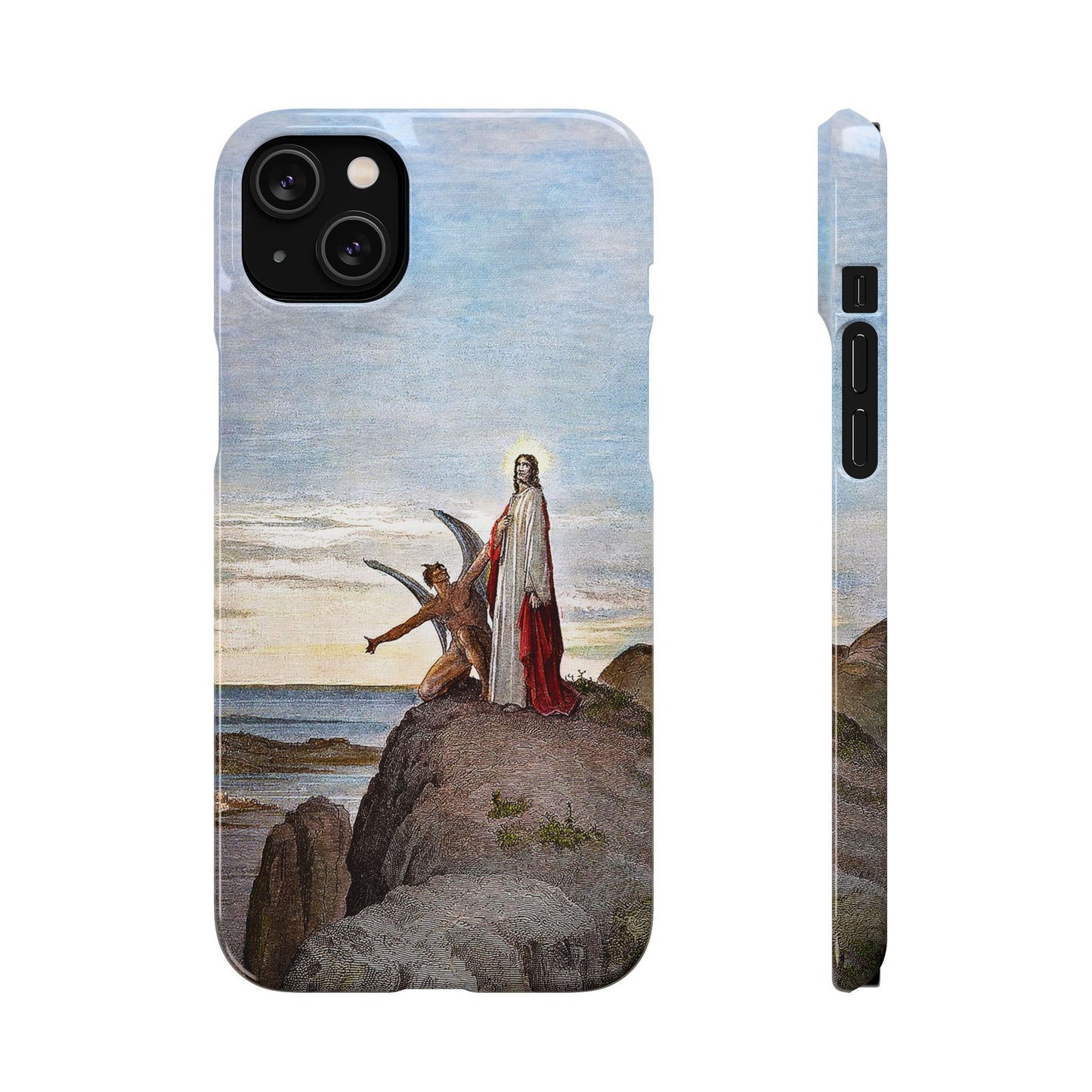Temptation Of Christ Phone Case
