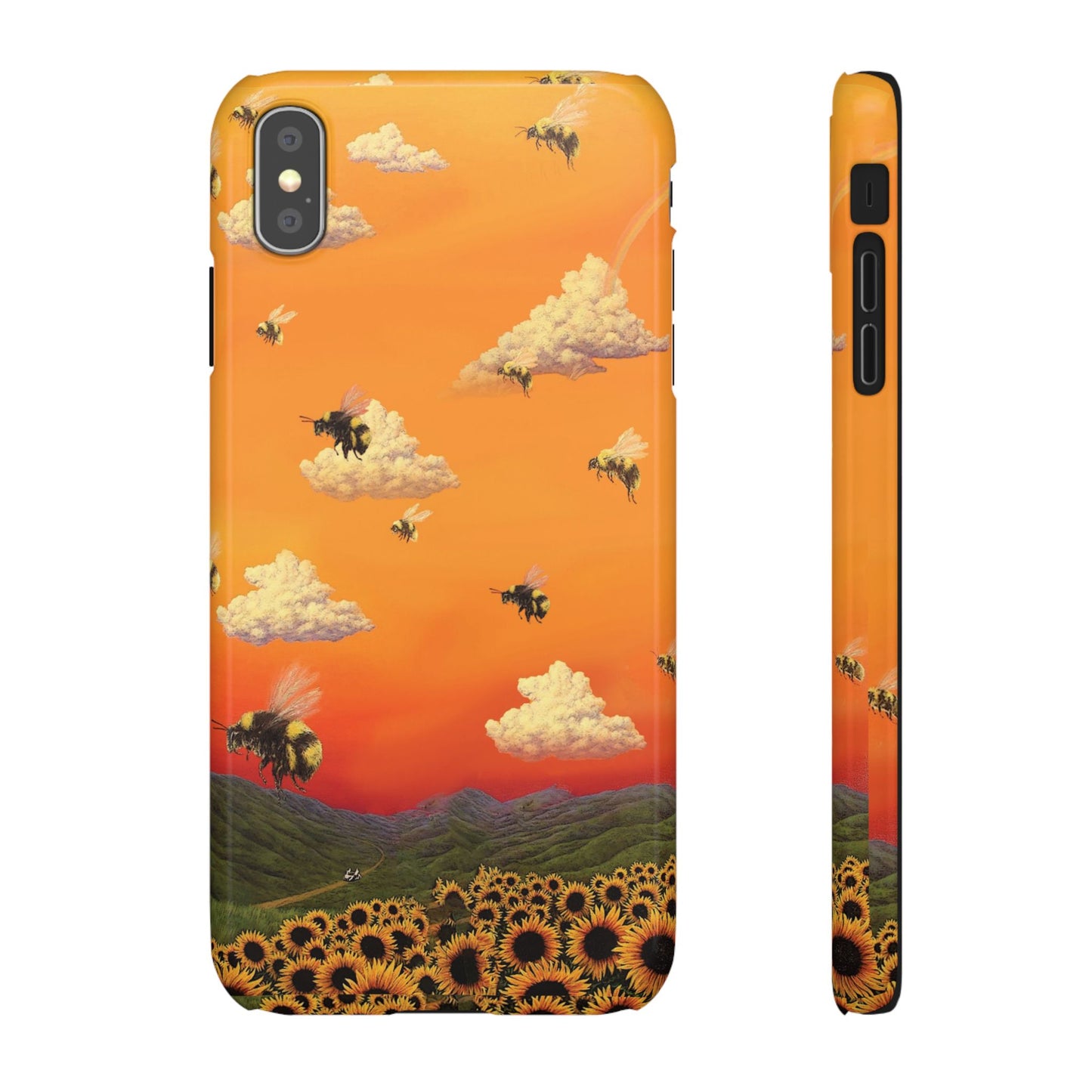 BEES IN THE SKY PHONE CASE DESIGN