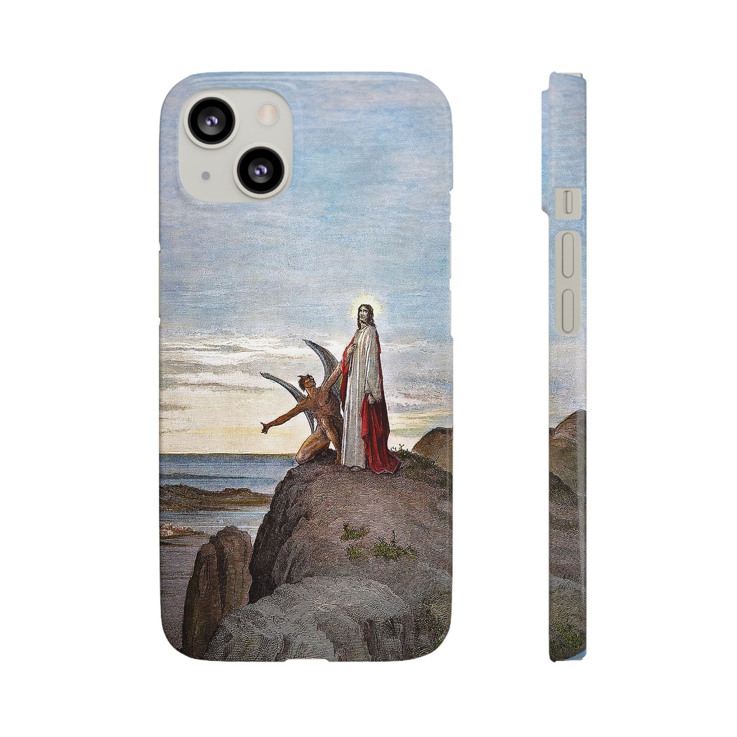 Temptation Of Christ Phone Case