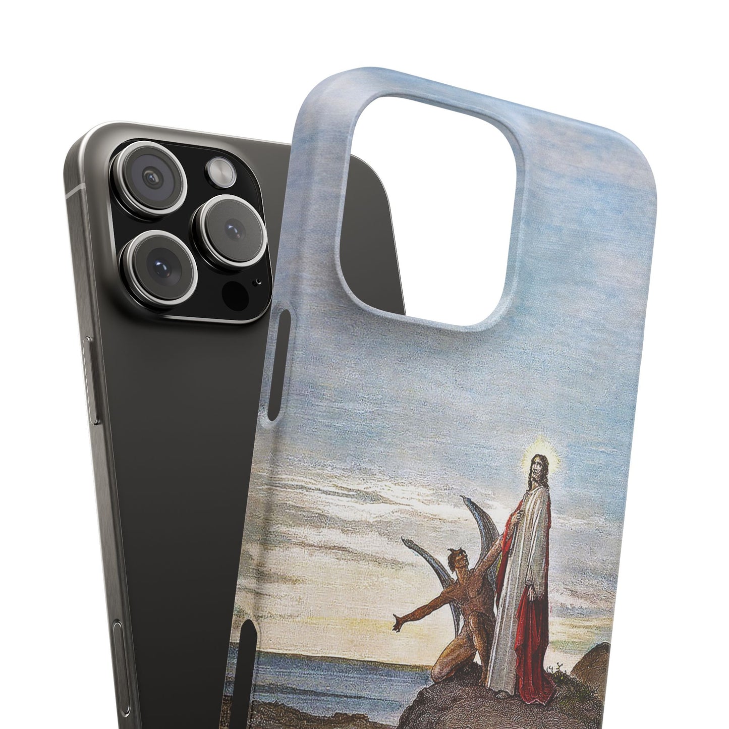 Temptation Of Christ Phone Case