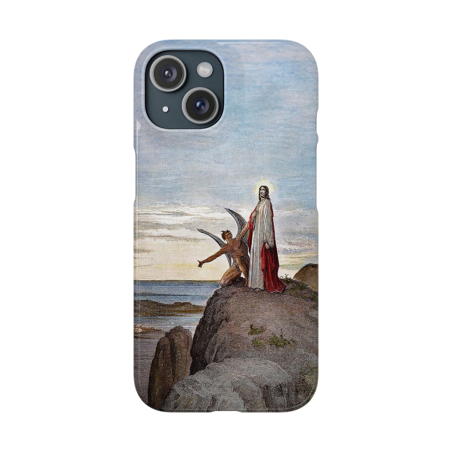 Temptation Of Christ Phone Case
