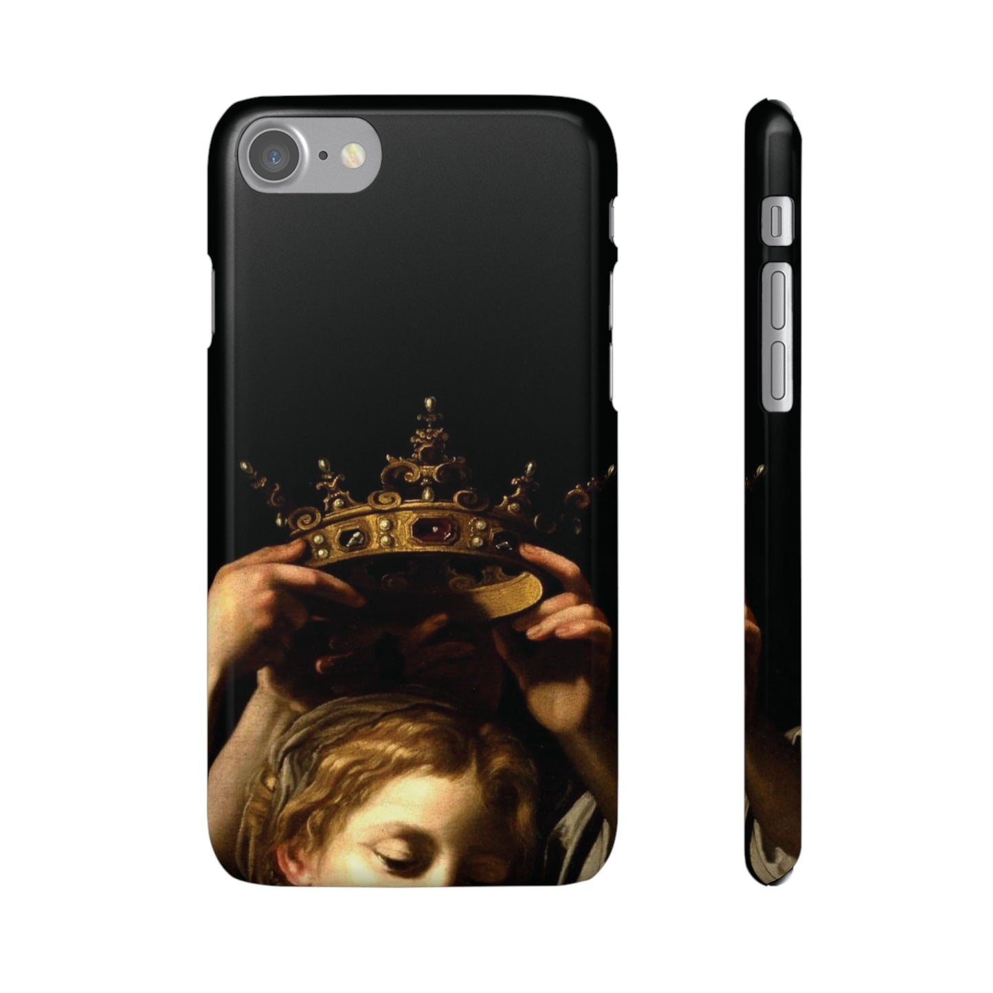 Crown by Bartolomeo Cavarozzi 1620 iPhone Case Renaissance Queen Aesthetic
