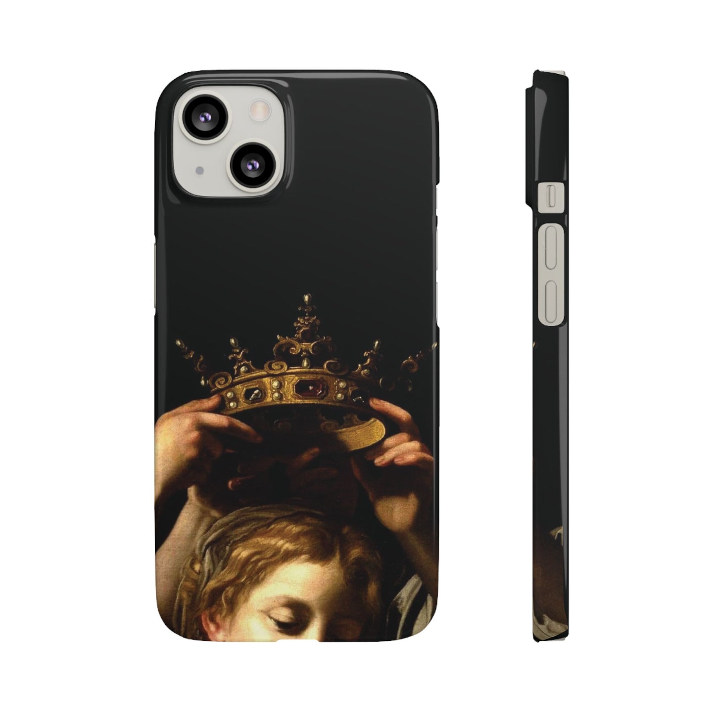 Crown by Bartolomeo Cavarozzi 1620 iPhone Case Renaissance Queen Aesthetic