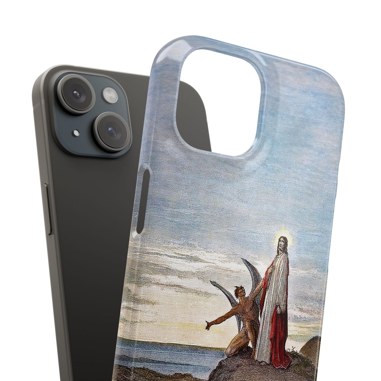 Temptation Of Christ Phone Case