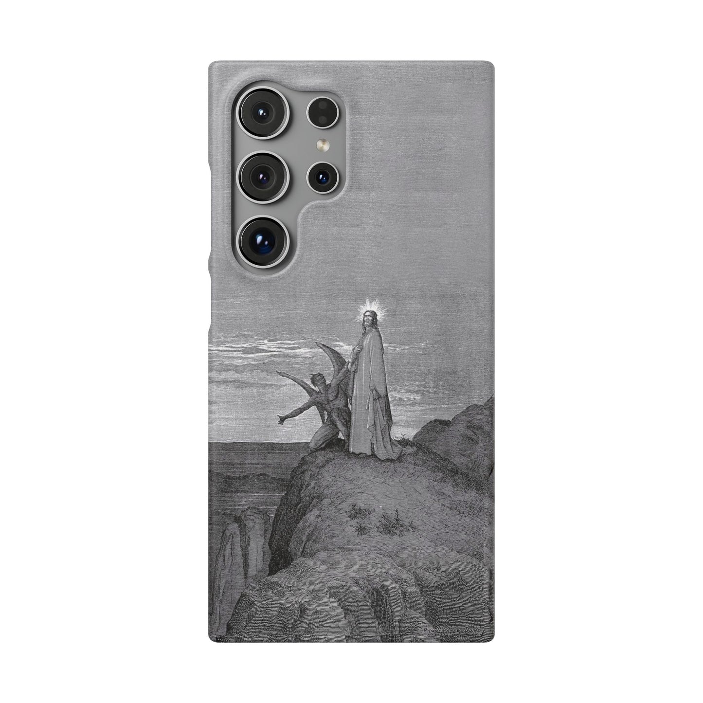 Original Temptation Of Christ Phone Case