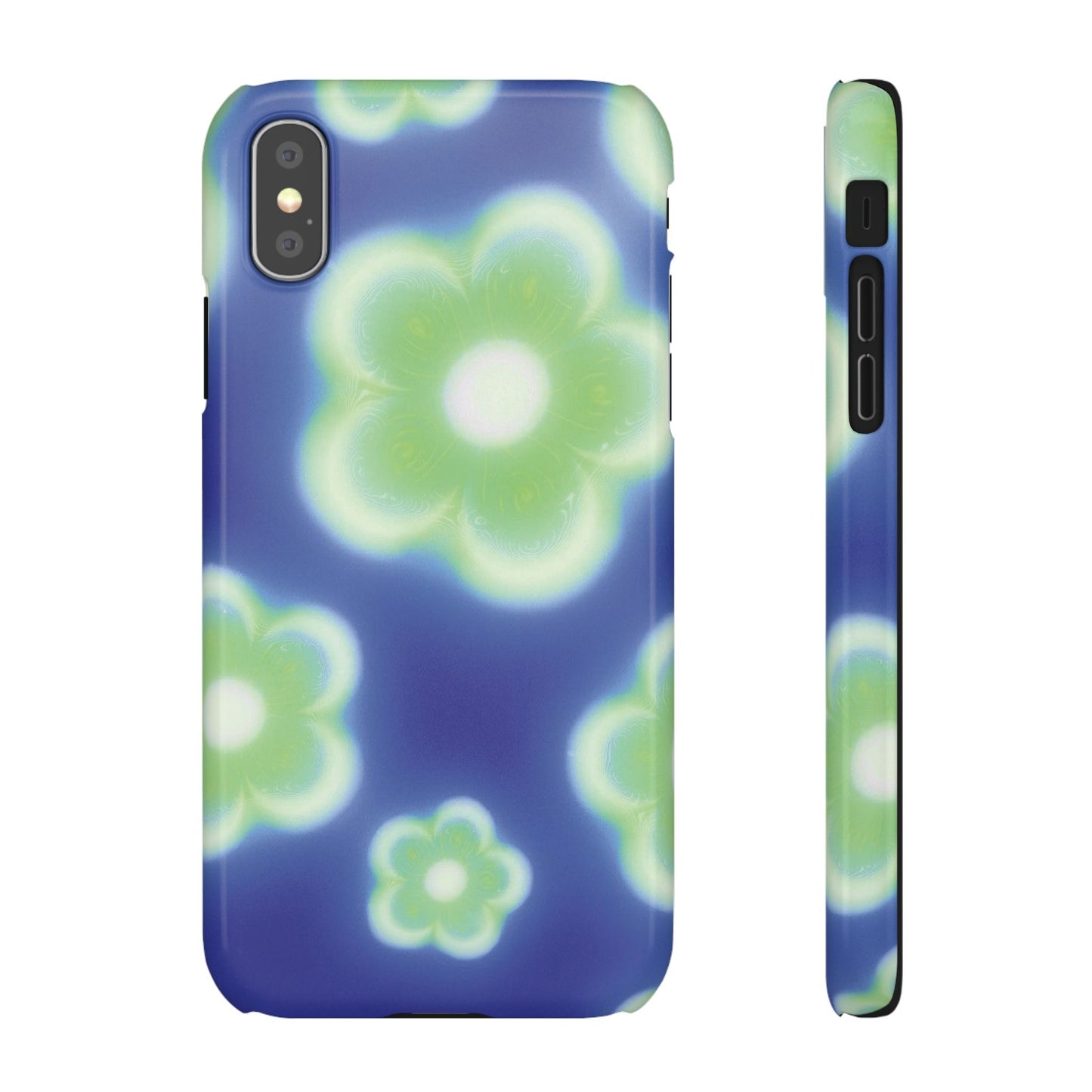 NEON FLOWER PHONE CASE
