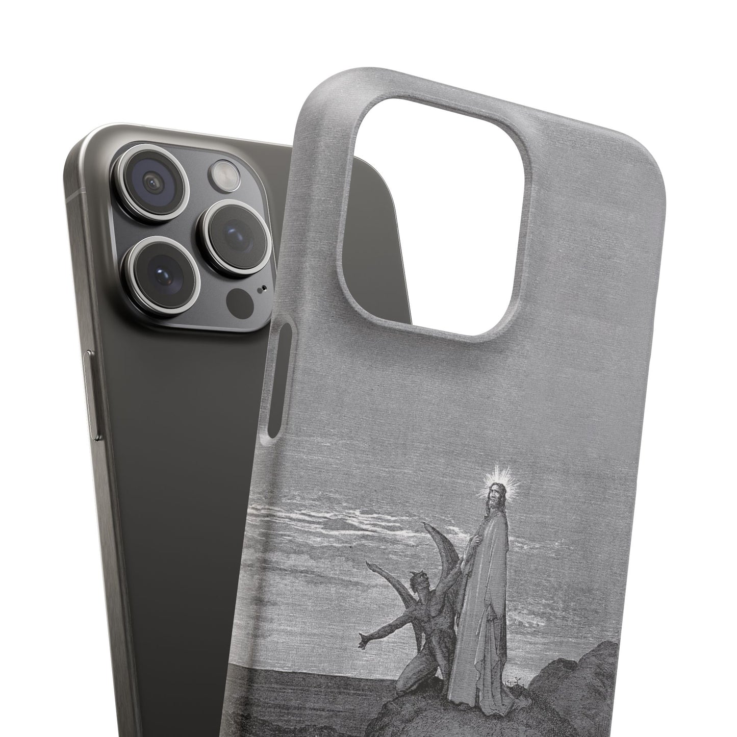 Original Temptation Of Christ Phone Case