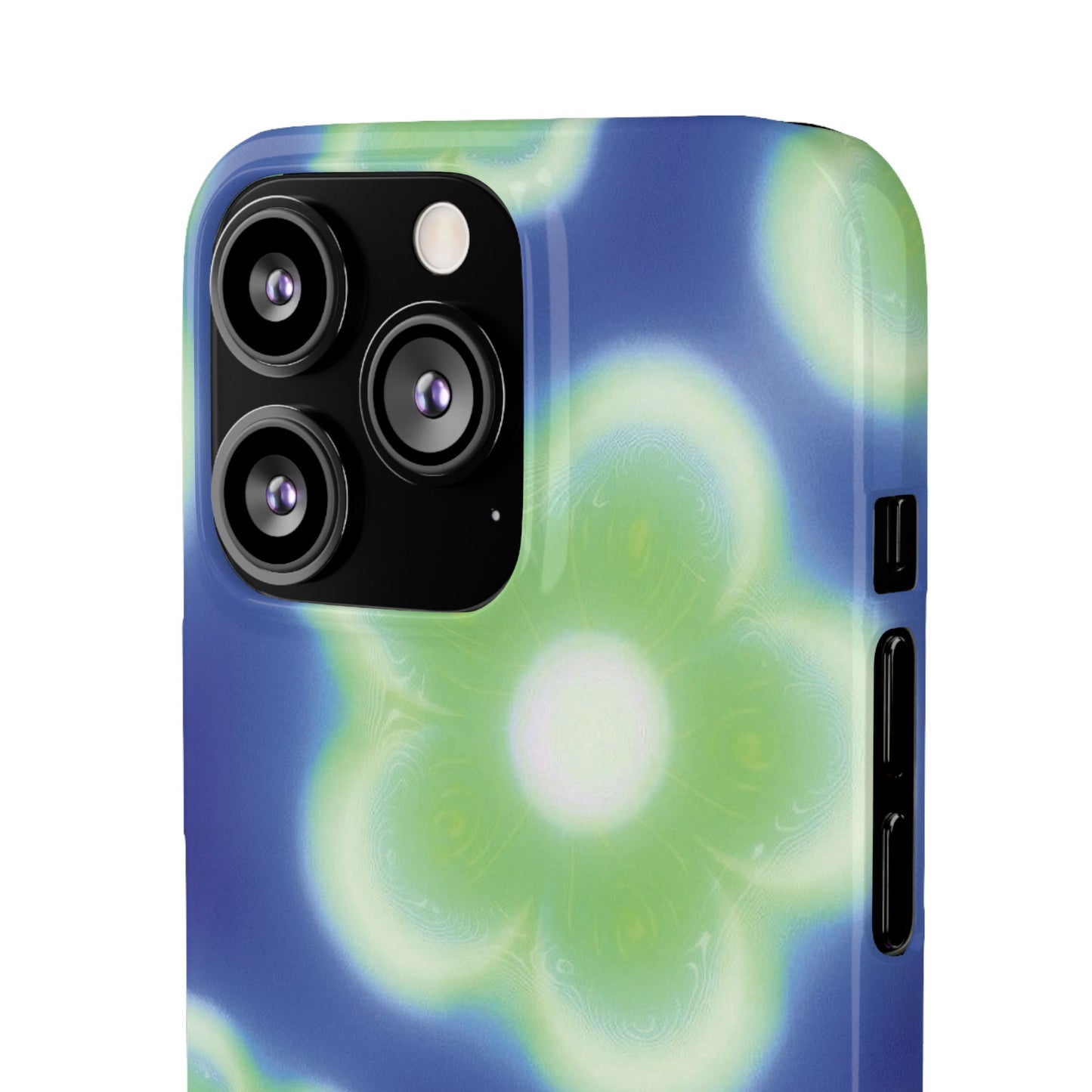 NEON FLOWER PHONE CASE