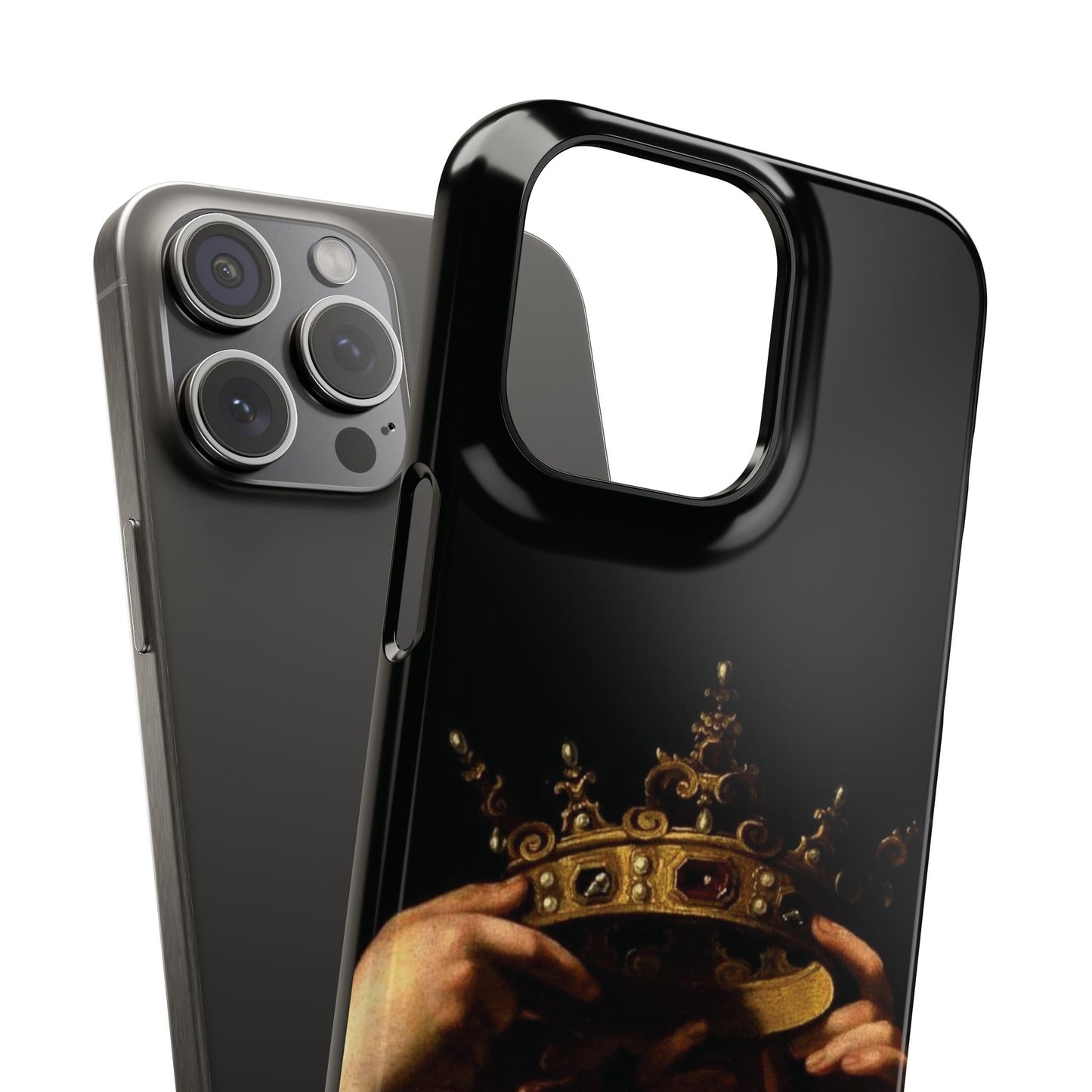 Crown by Bartolomeo Cavarozzi 1620 iPhone Case Renaissance Queen Aesthetic