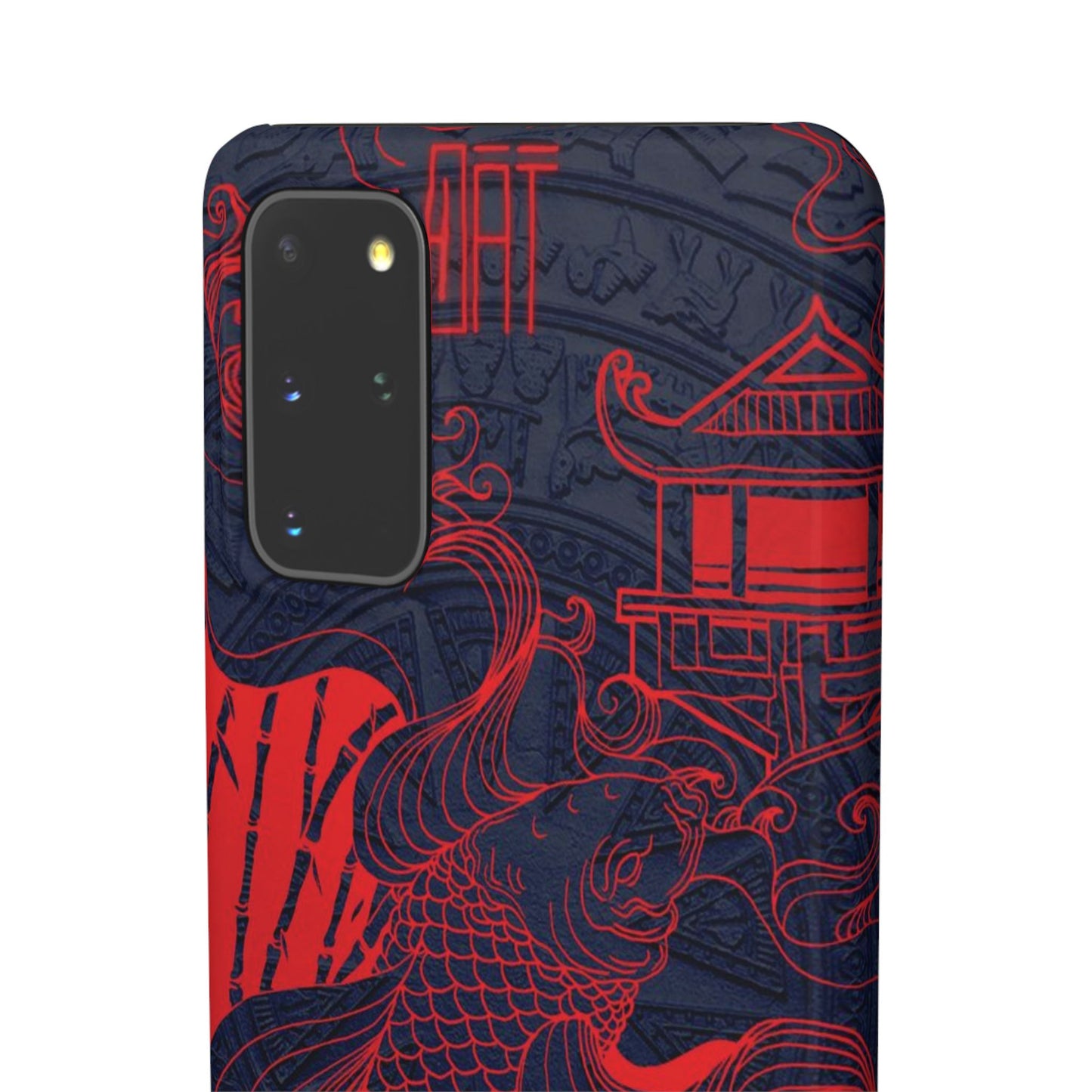 Crimson Koi Fish  – Luxury Phone Case