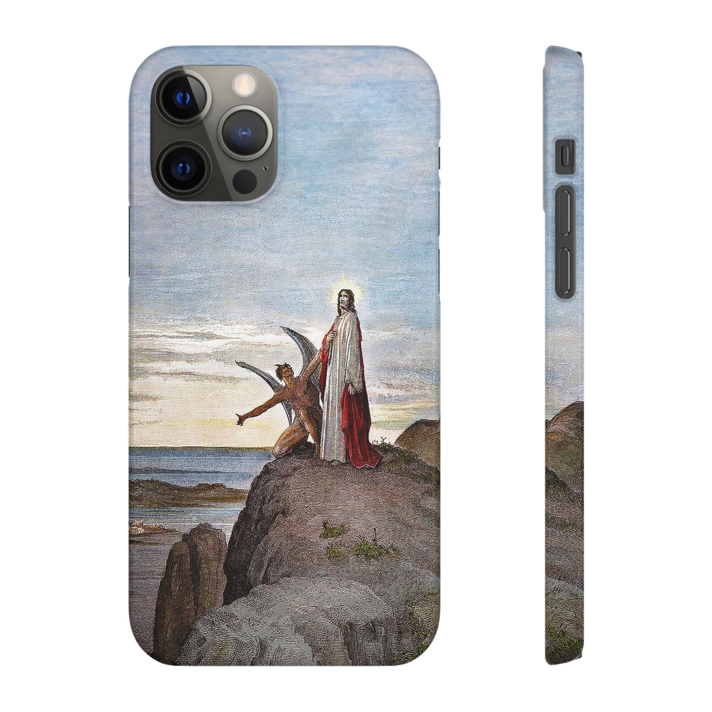 Temptation Of Christ Phone Case