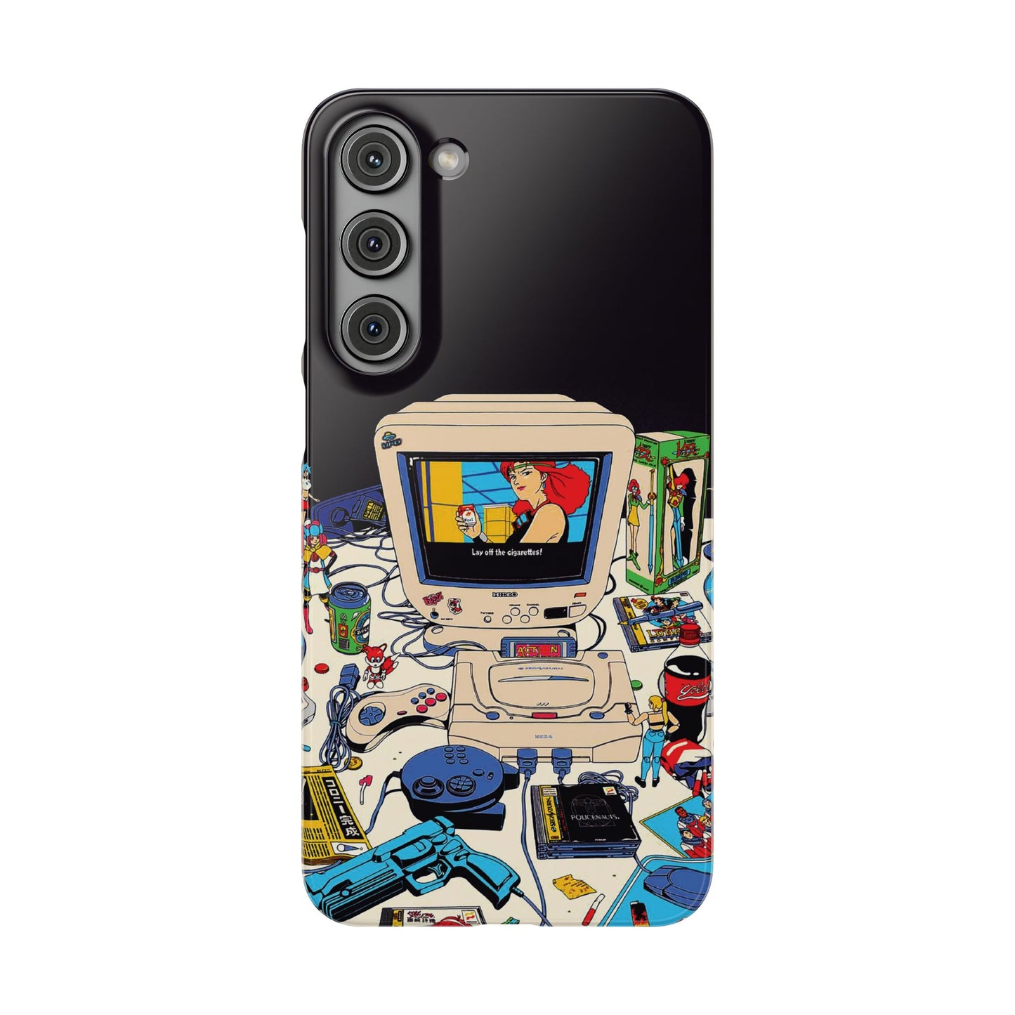 Sega Consoles Illustrated Case Design