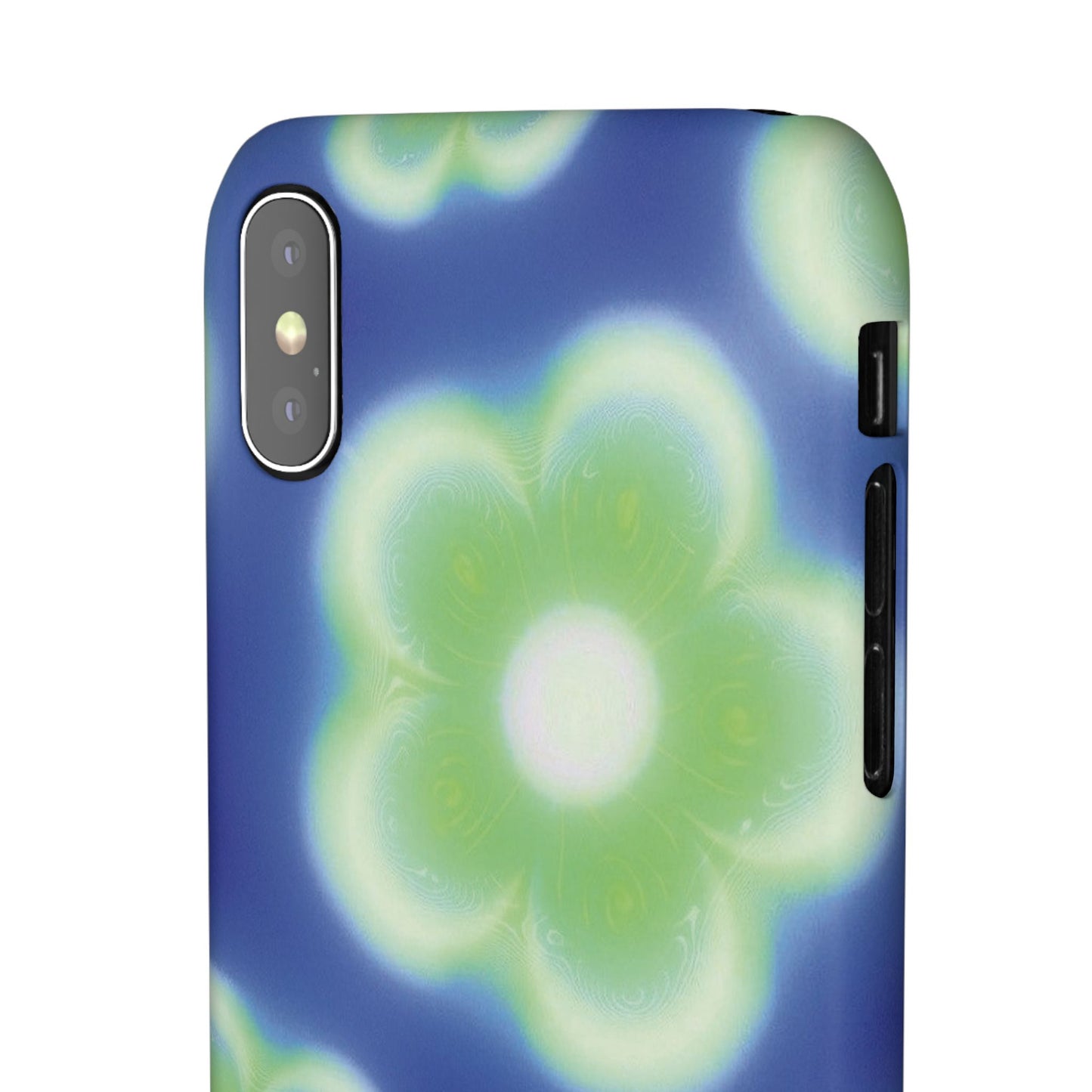 NEON FLOWER PHONE CASE