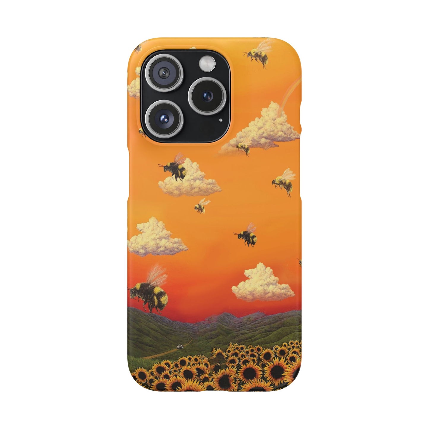 BEES IN THE SKY PHONE CASE DESIGN