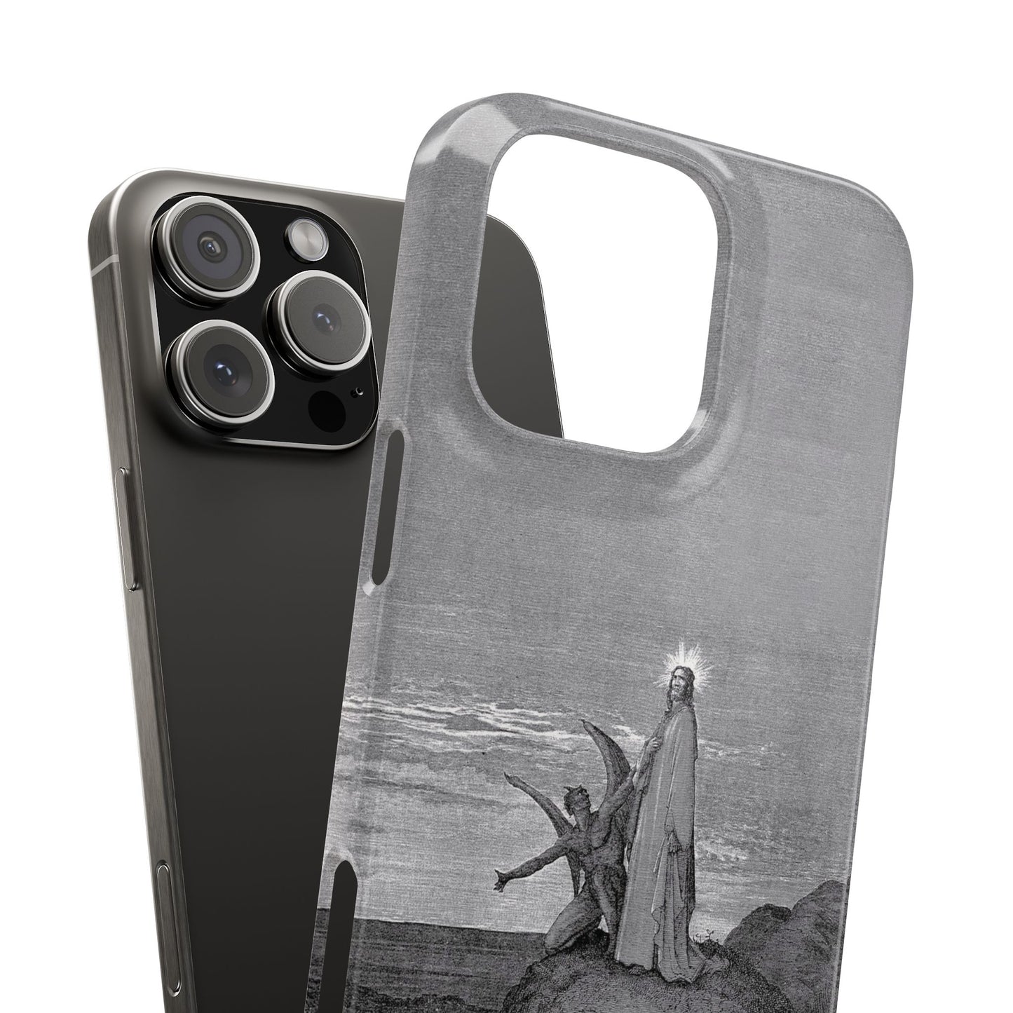 Original Temptation Of Christ Phone Case