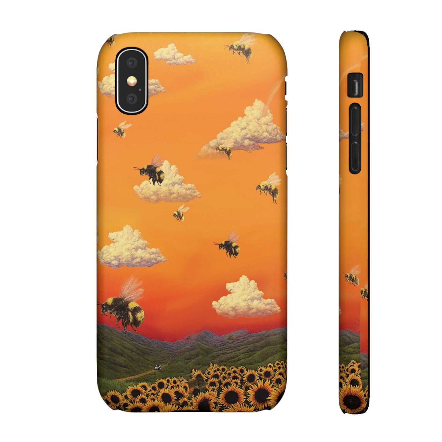 BEES IN THE SKY PHONE CASE DESIGN