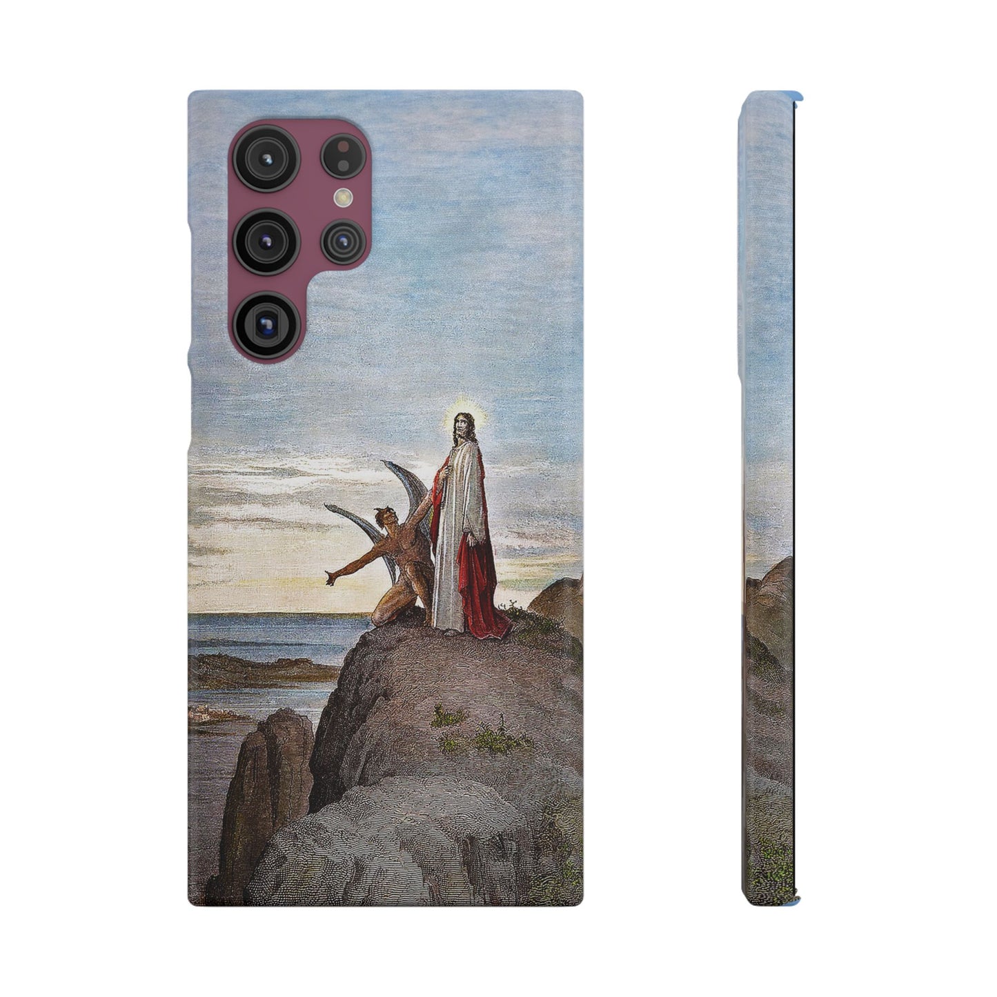 Temptation Of Christ Phone Case