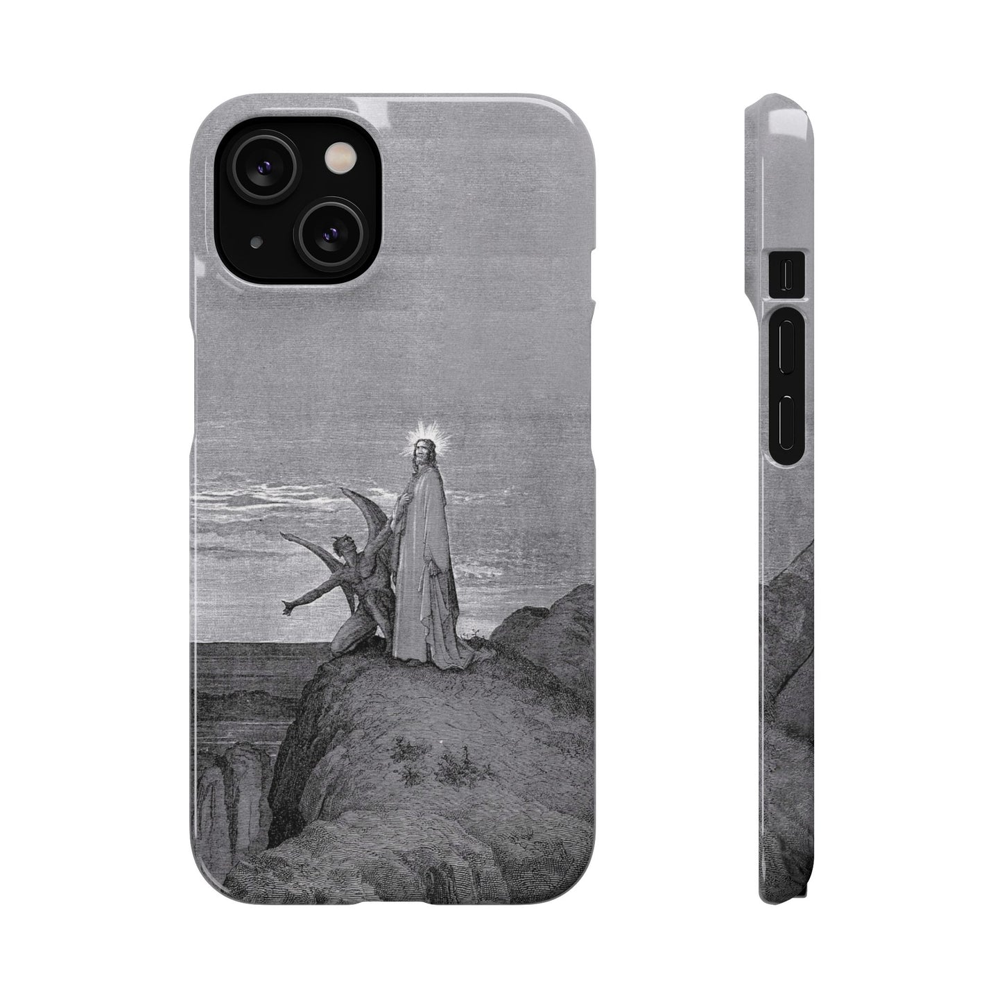 Original Temptation Of Christ Phone Case